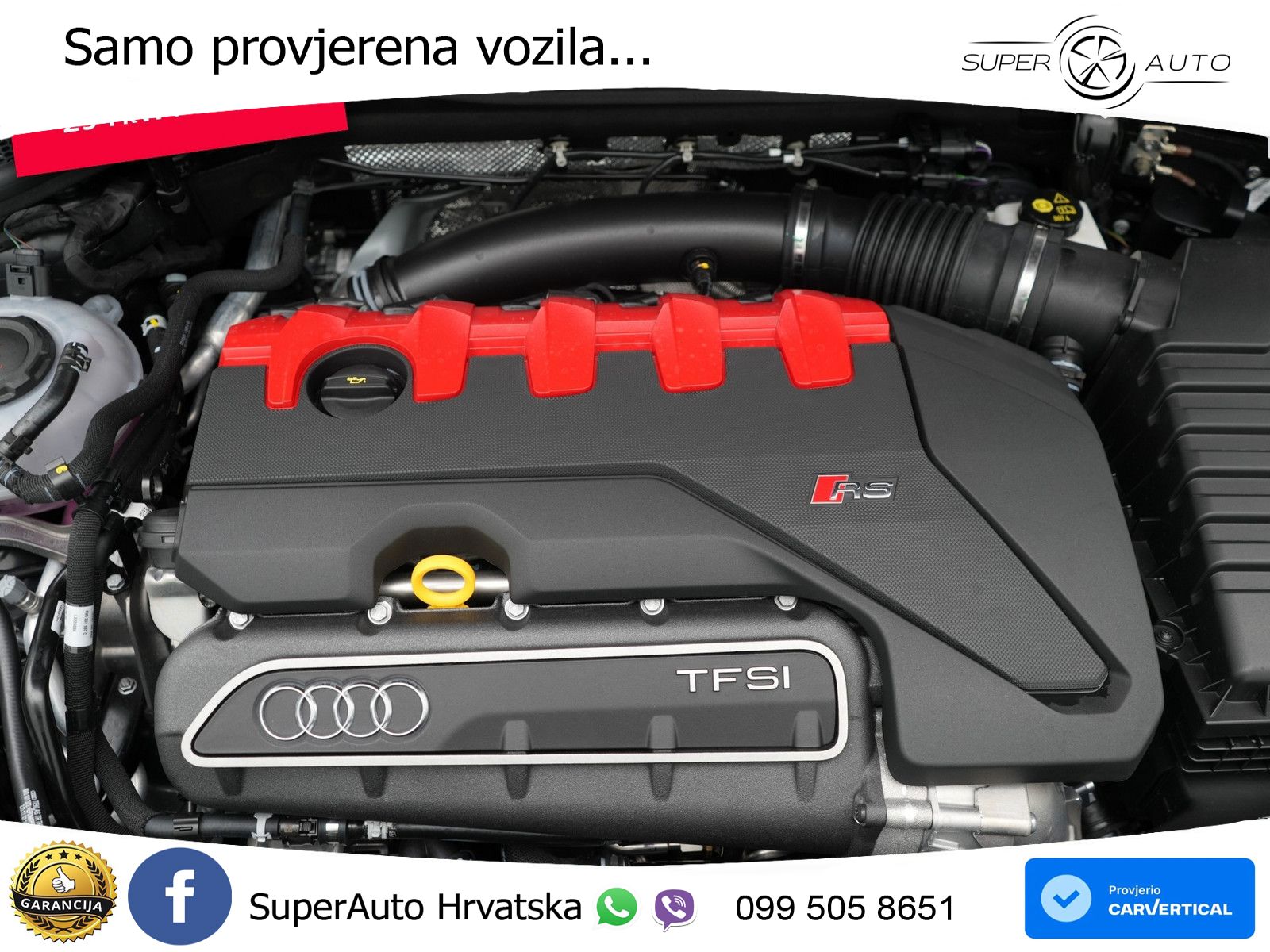 Audi RS3 Sportback 2.5 TFSI (400 KS) quattro S tronic