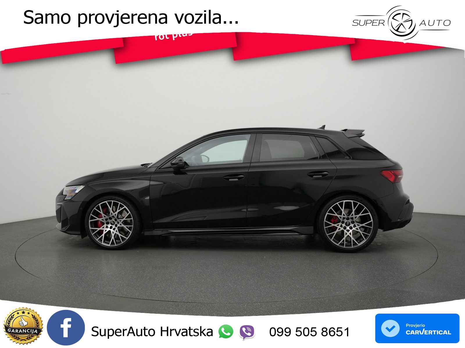 Audi RS3 Sportback 2.5 TFSI (400 KS) quattro S tronic