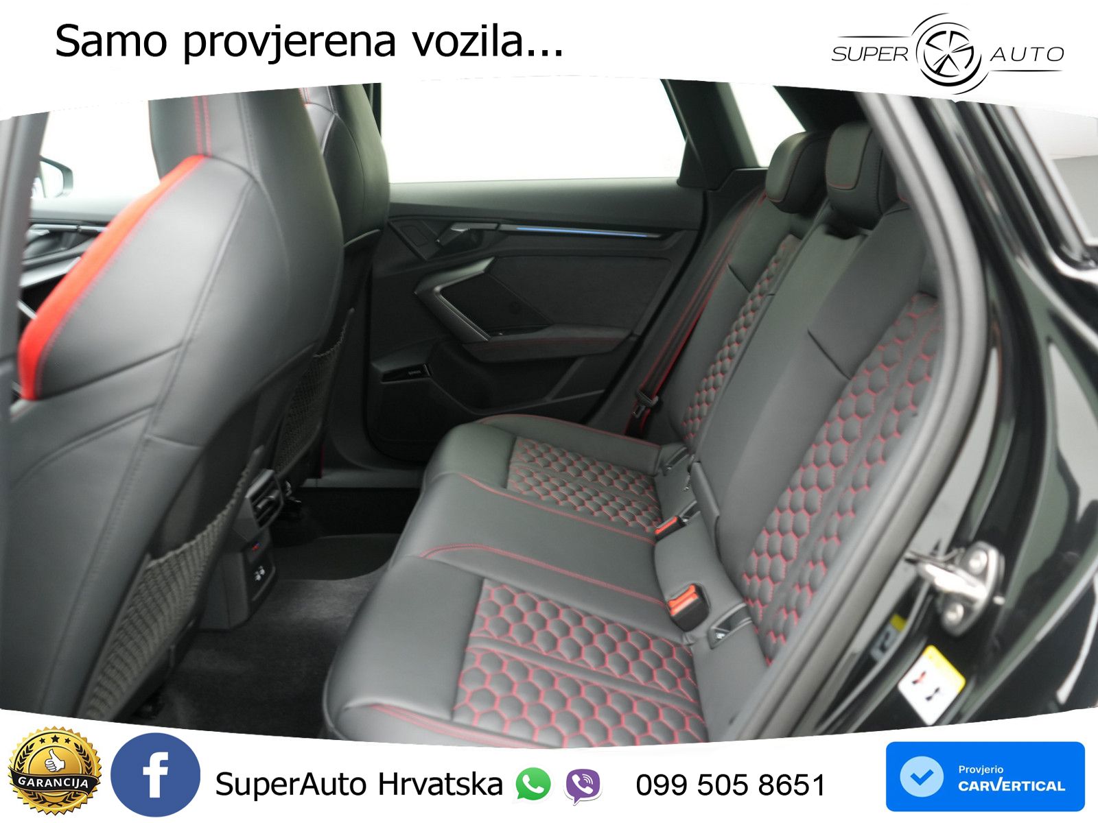 Audi RS3 Sportback 2.5 TFSI (400 KS) quattro S tronic