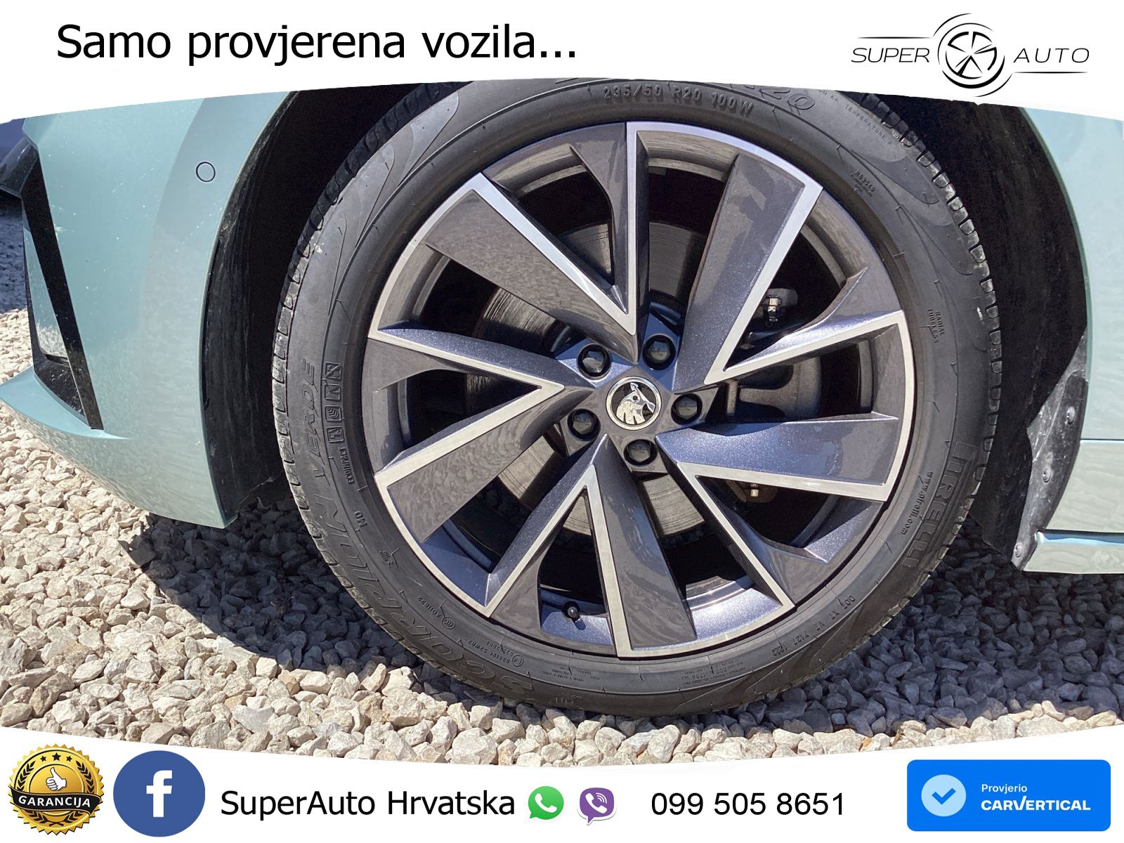 Škoda Enyaq iV 80 82 kWh (204 KS) SportLine LED+GR SJED+ACC