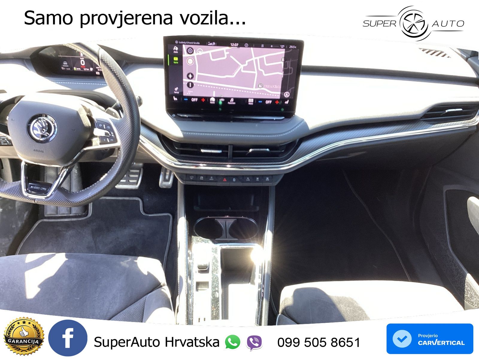 Škoda Enyaq iV 80 82 kWh (204 KS) SportLine LED+GR SJED+ACC