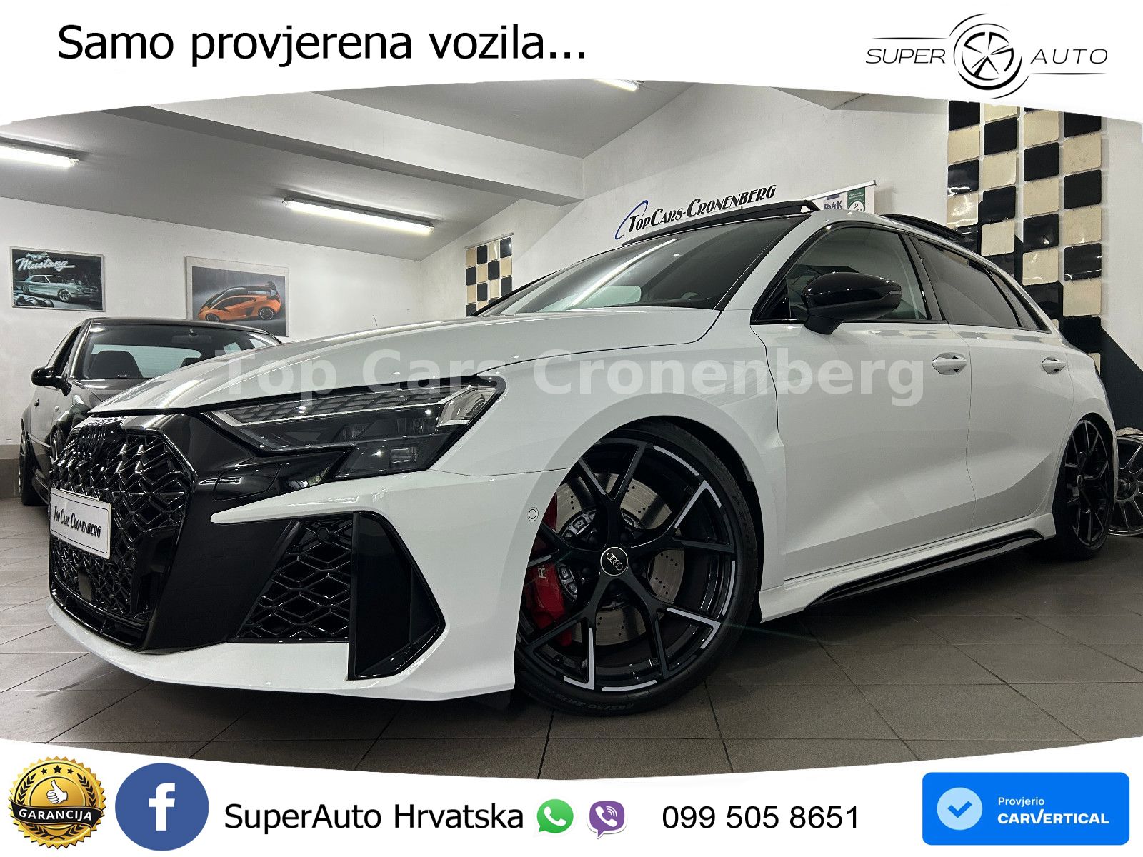 Audi RS3 Sedan 2.5 TFSI (400 KS) quattro S tronic LED+GR SJED+ACC