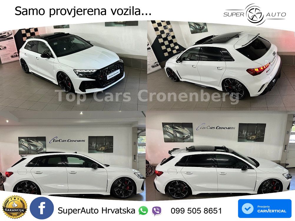Audi RS3 Sedan 2.5 TFSI (400 KS) quattro S tronic LED+GR SJED+ACC