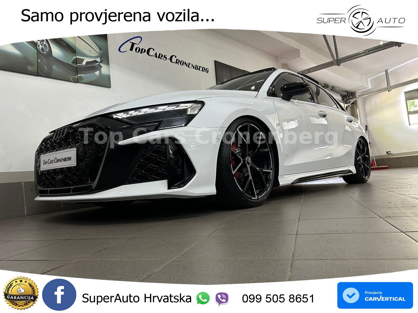 Audi RS3 Sedan 2.5 TFSI (400 KS) quattro S tronic LED+GR SJED+ACC