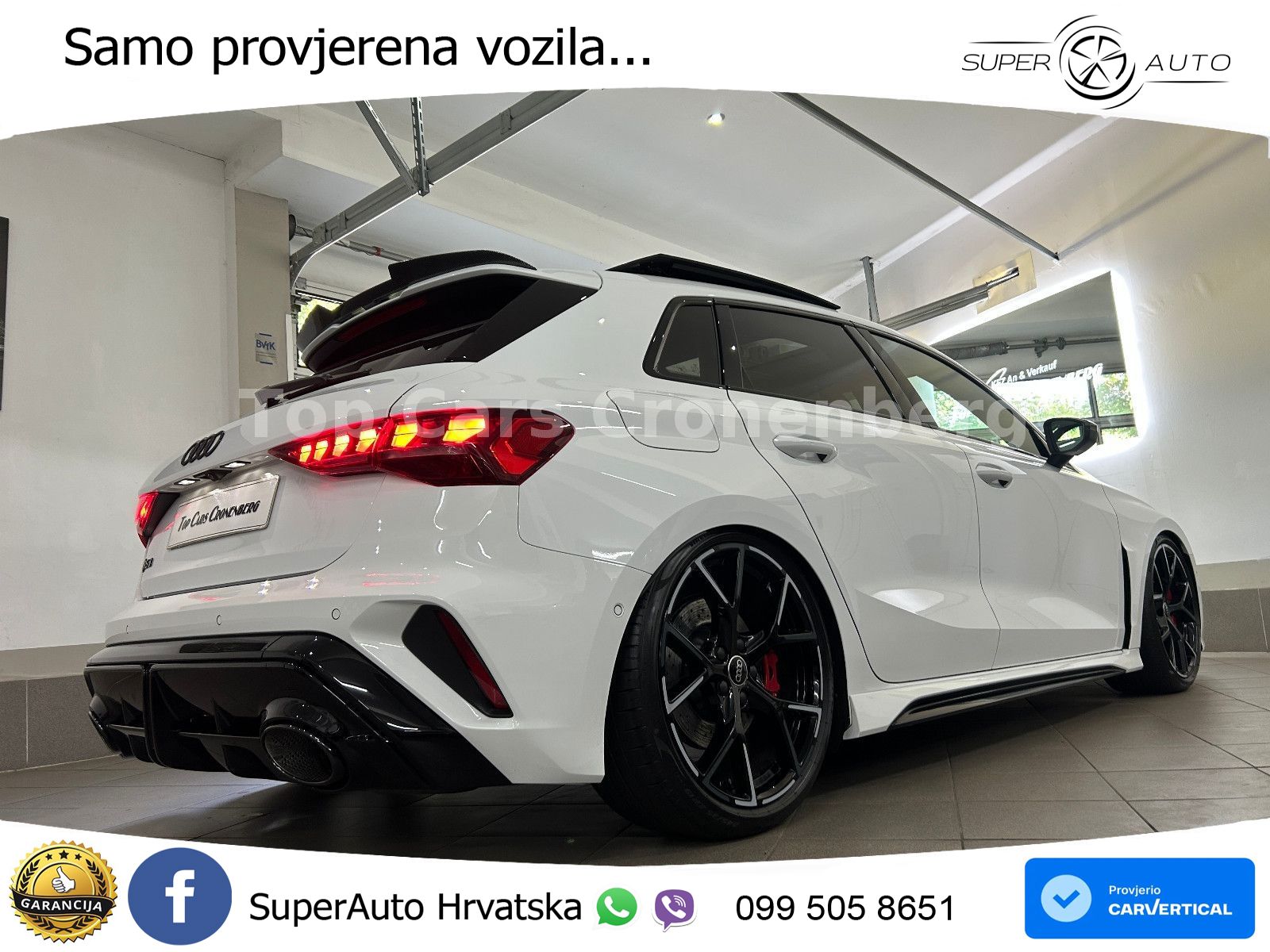 Audi RS3 Sedan 2.5 TFSI (400 KS) quattro S tronic LED+GR SJED+ACC