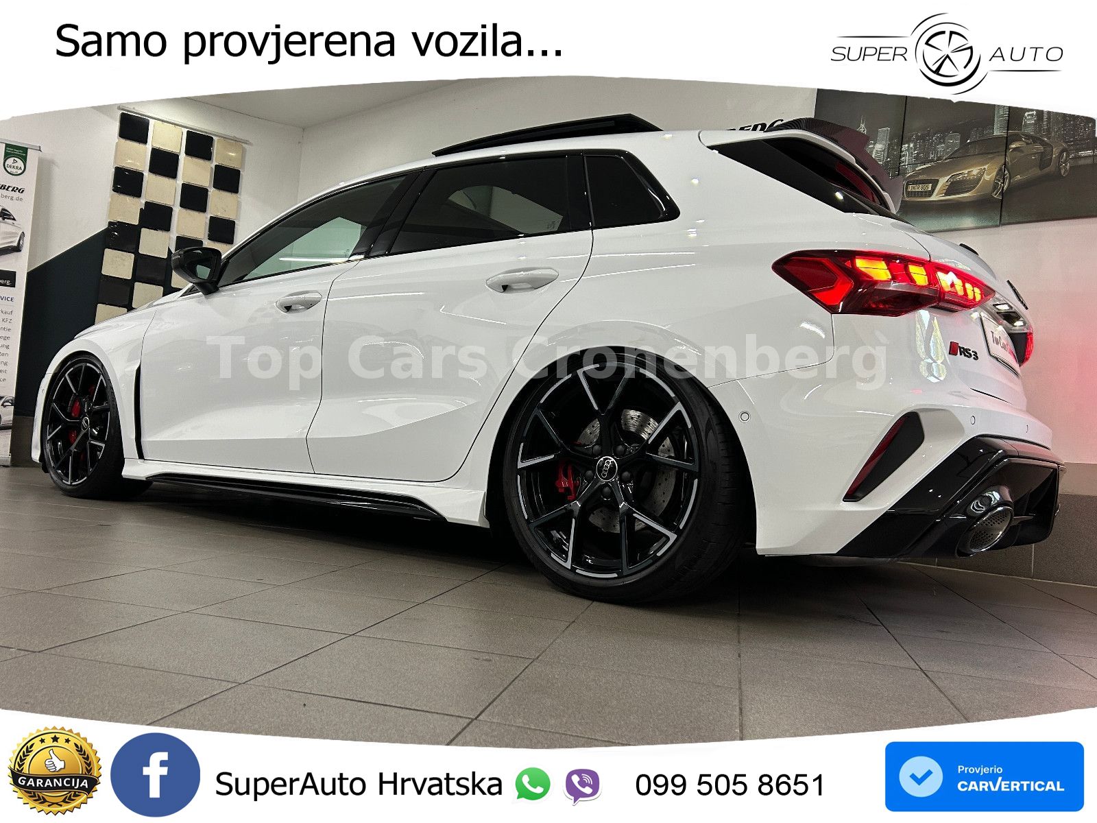 Audi RS3 Sedan 2.5 TFSI (400 KS) quattro S tronic LED+GR SJED+ACC