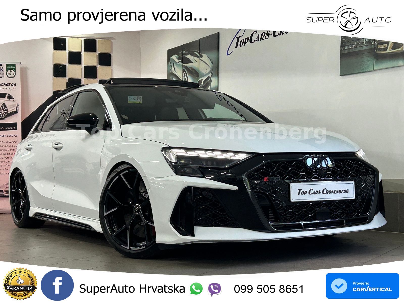 Audi RS3 Sedan 2.5 TFSI (400 KS) quattro S tronic LED+GR SJED+ACC