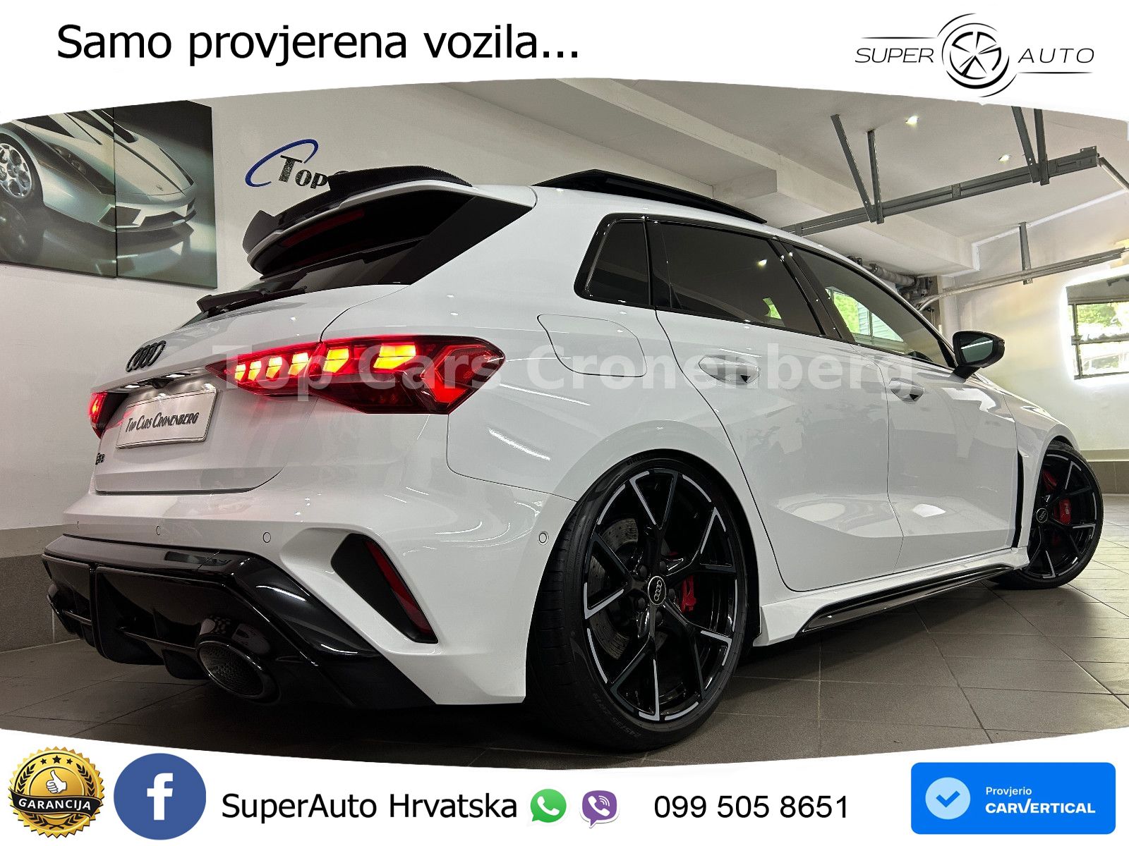 Audi RS3 Sedan 2.5 TFSI (400 KS) quattro S tronic LED+GR SJED+ACC