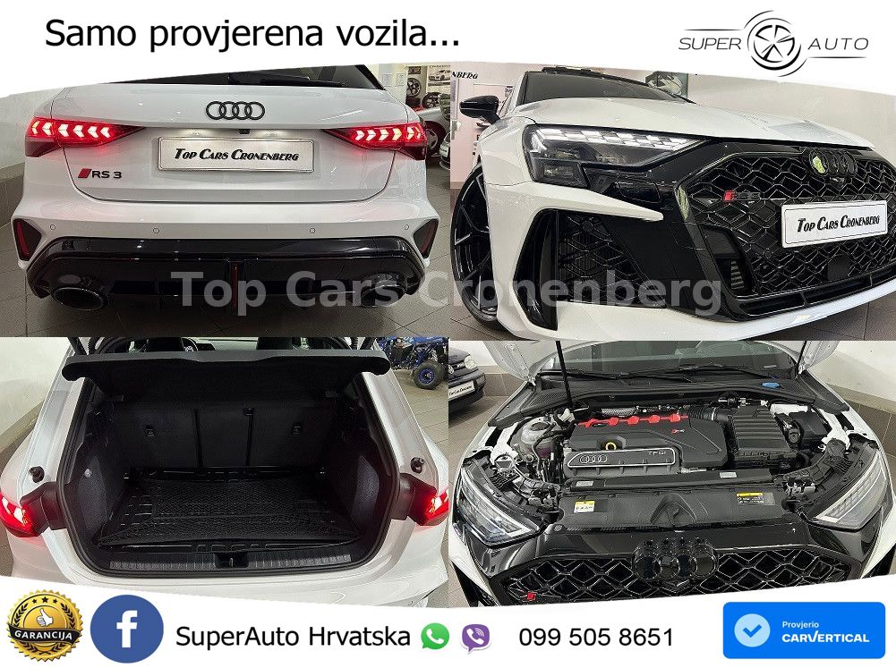Audi RS3 Sedan 2.5 TFSI (400 KS) quattro S tronic LED+GR SJED+ACC