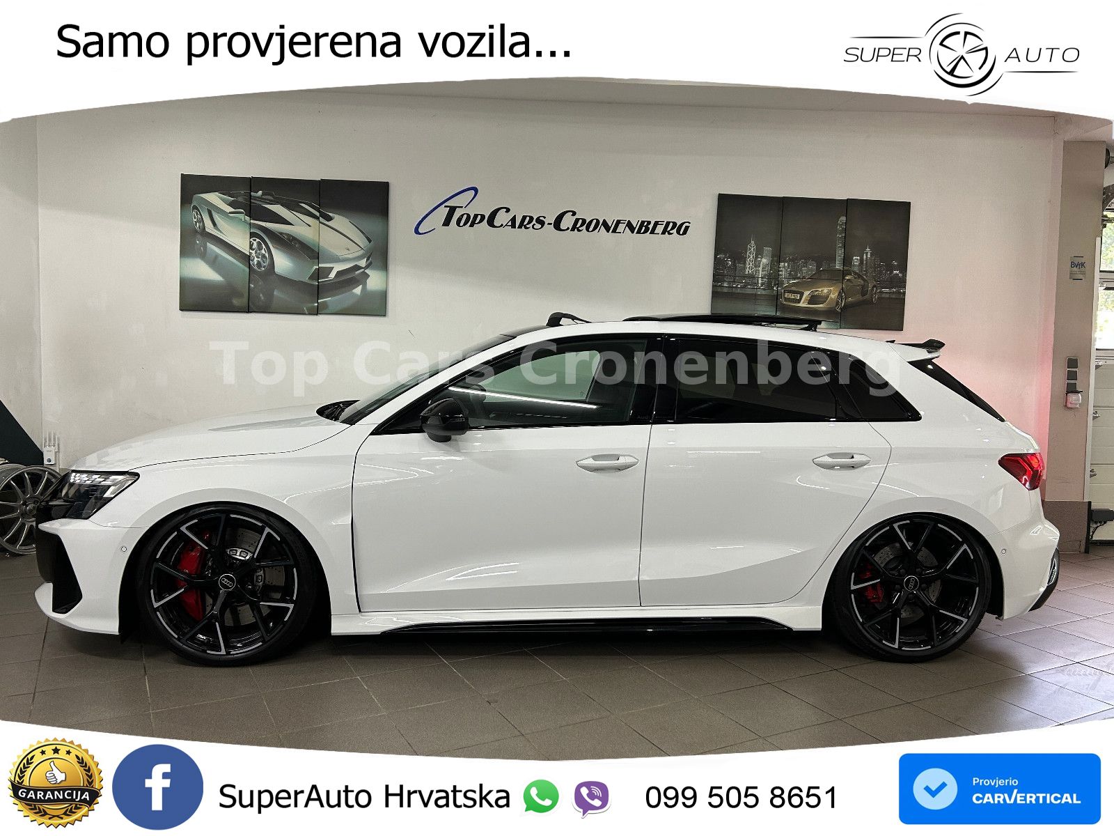 Audi RS3 Sedan 2.5 TFSI (400 KS) quattro S tronic LED+GR SJED+ACC