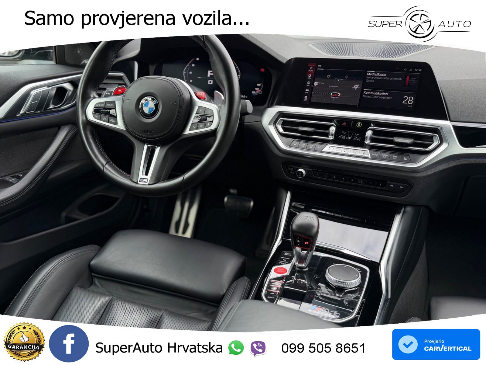 BMW M4 Competition 3.0 (510 KS) Steptronic