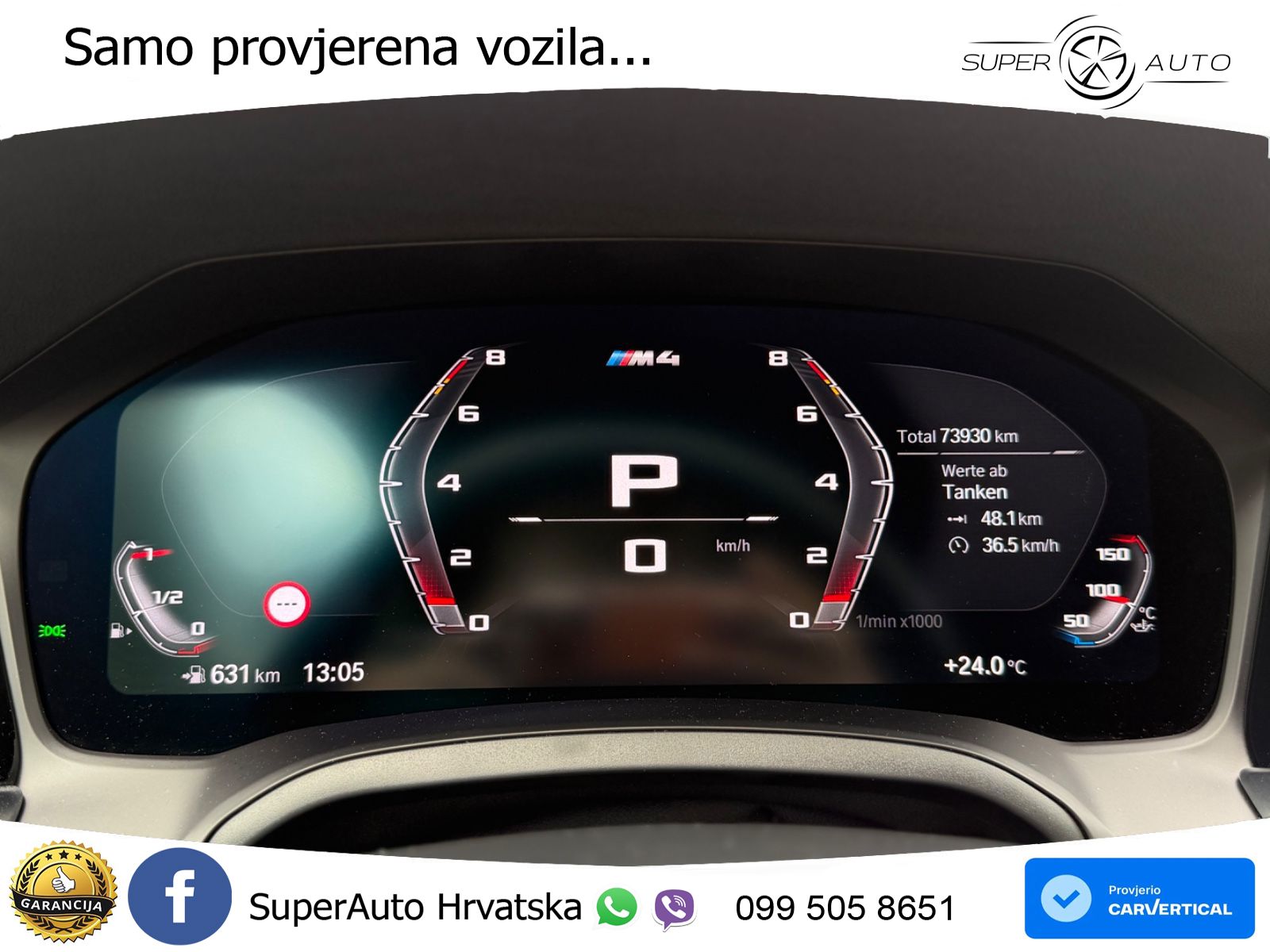 BMW M4 Competition 3.0 (510 KS) Steptronic