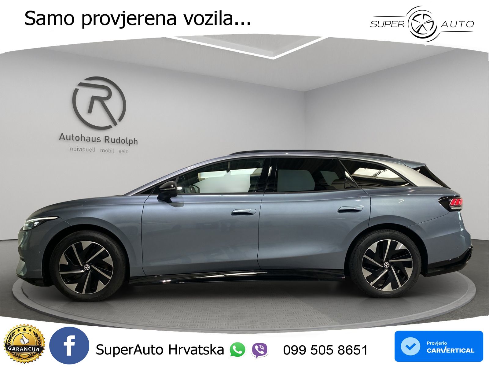 Volkswagen ID.7 Pro 82 kWh (286 KS)