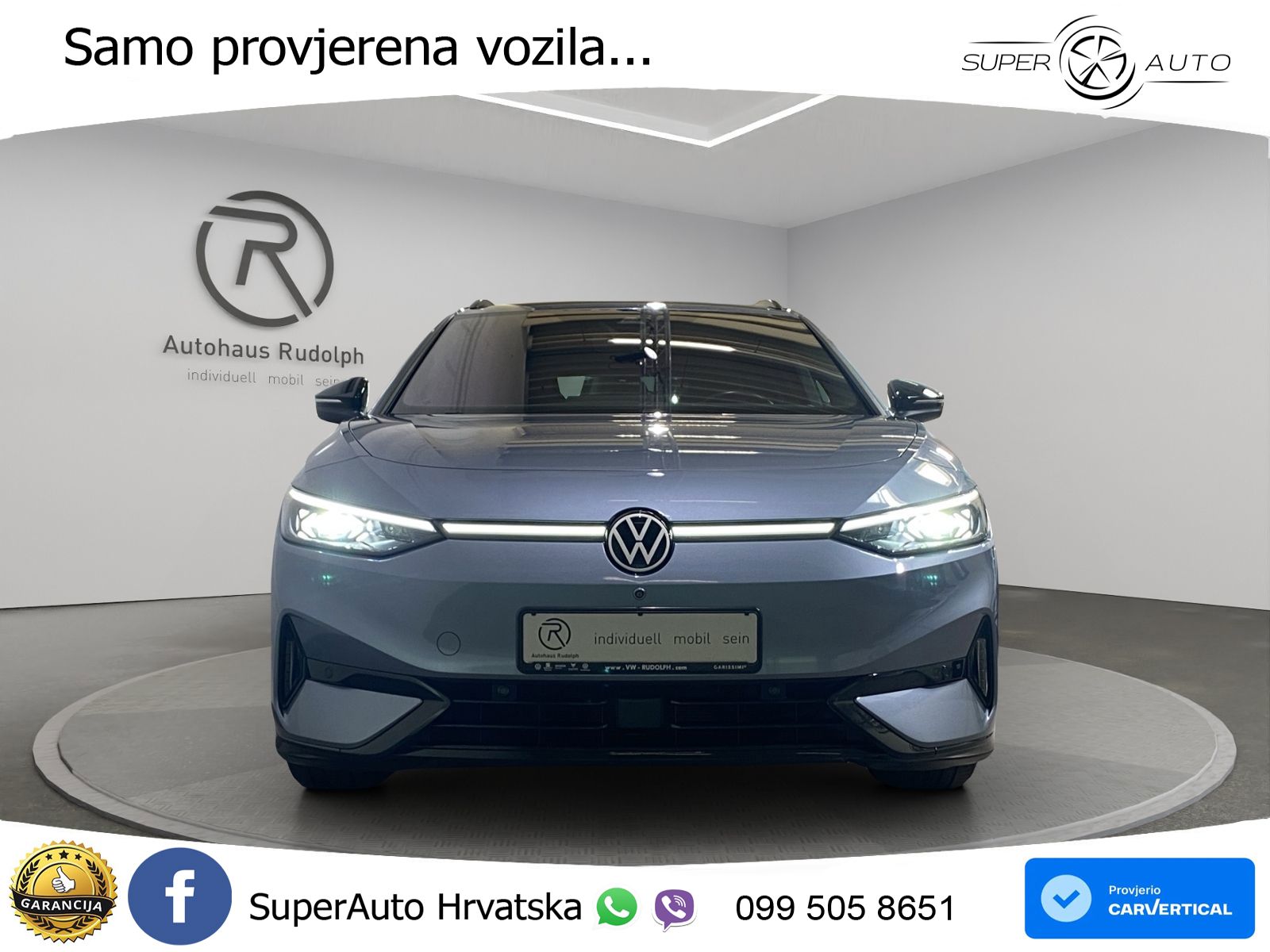 Volkswagen ID.7 Pro 82 kWh (286 KS)