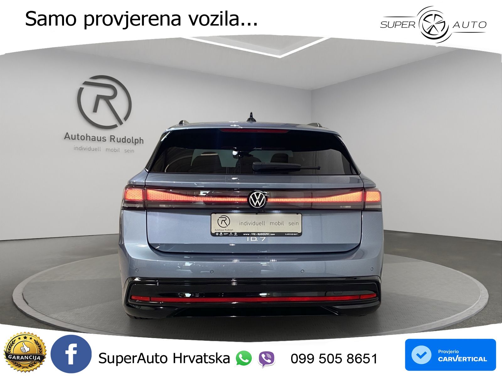 Volkswagen ID.7 Pro 82 kWh (286 KS)