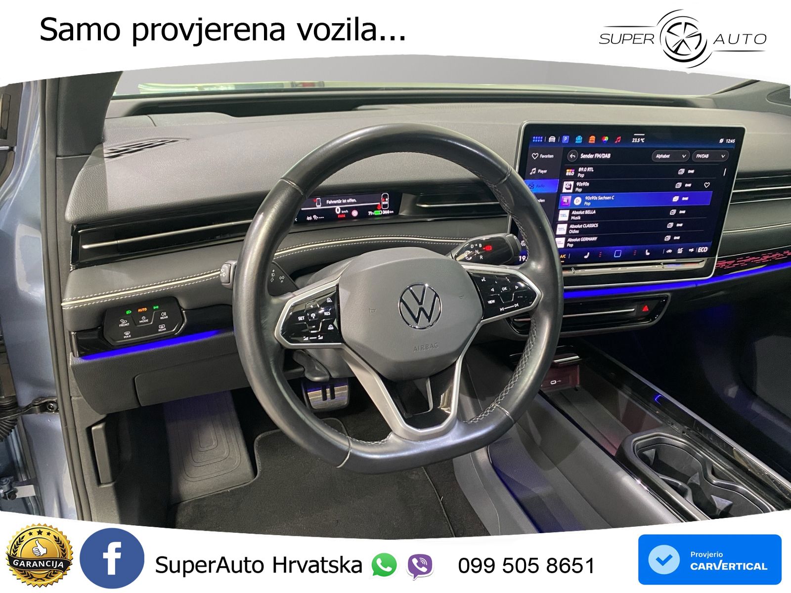 Volkswagen ID.7 Pro 82 kWh (286 KS)