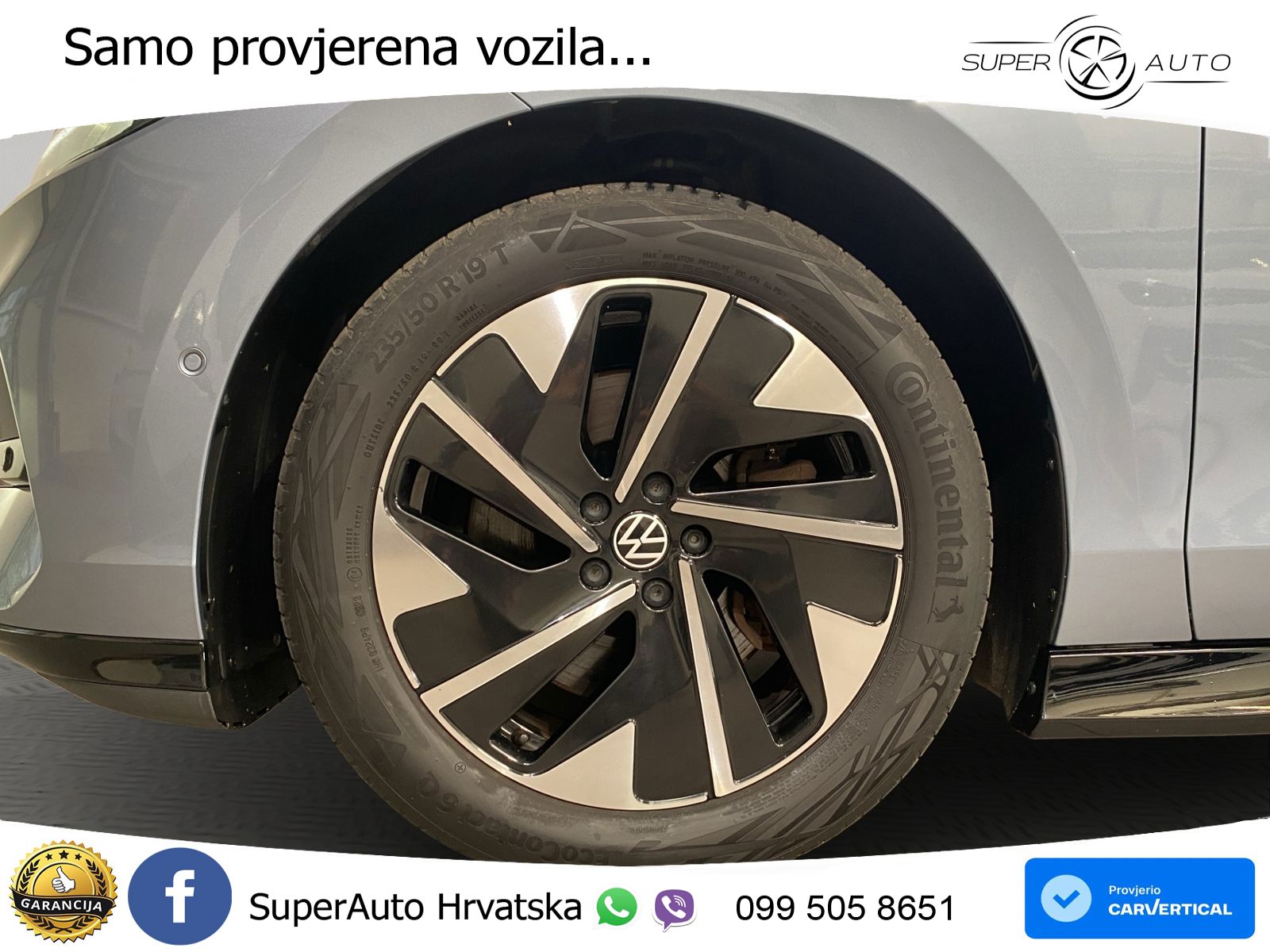 Volkswagen ID.7 Pro 82 kWh (286 KS)