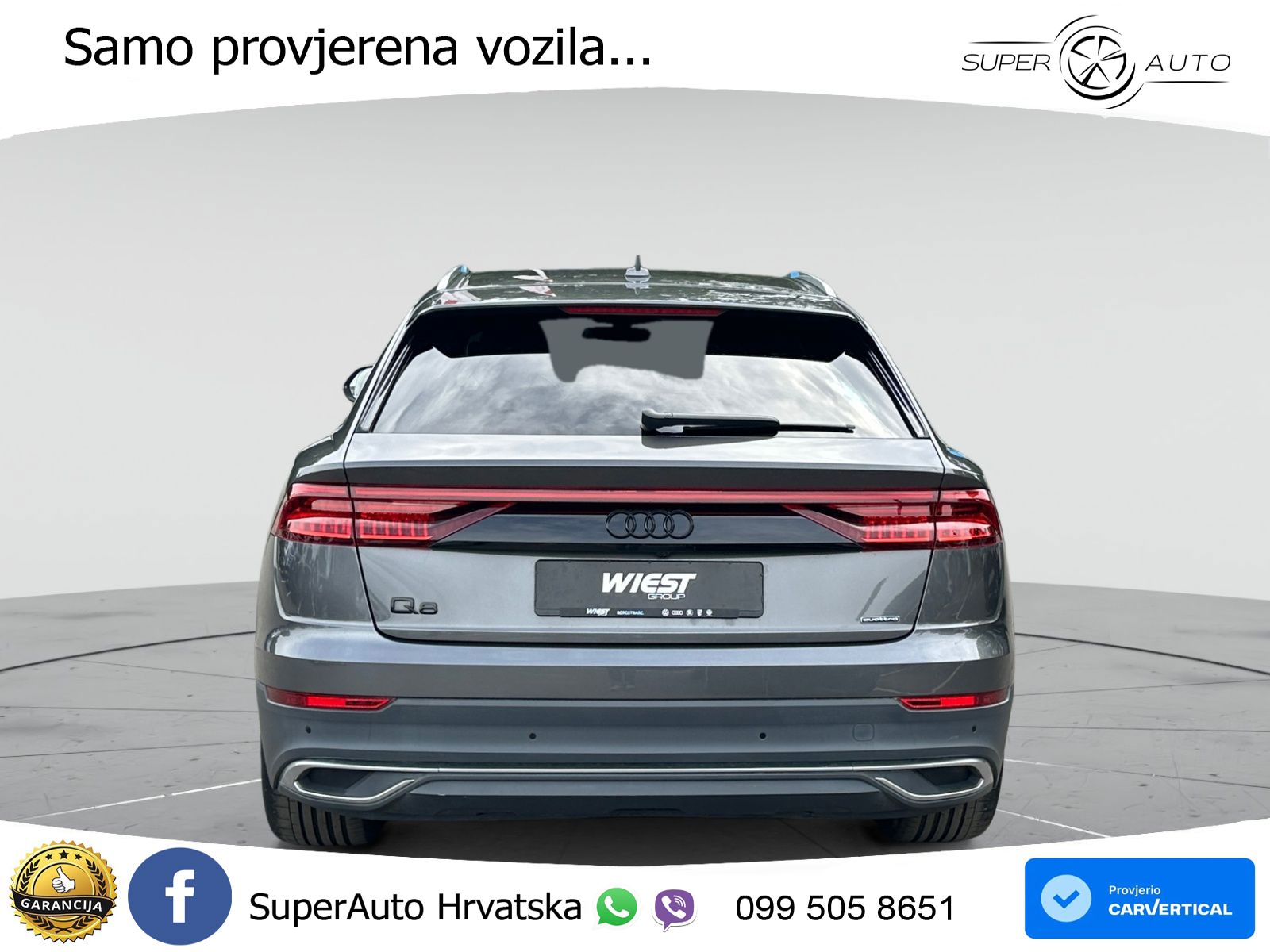 Audi Q8 55 TFSI V6 (340 KS) quattro Tiptronic