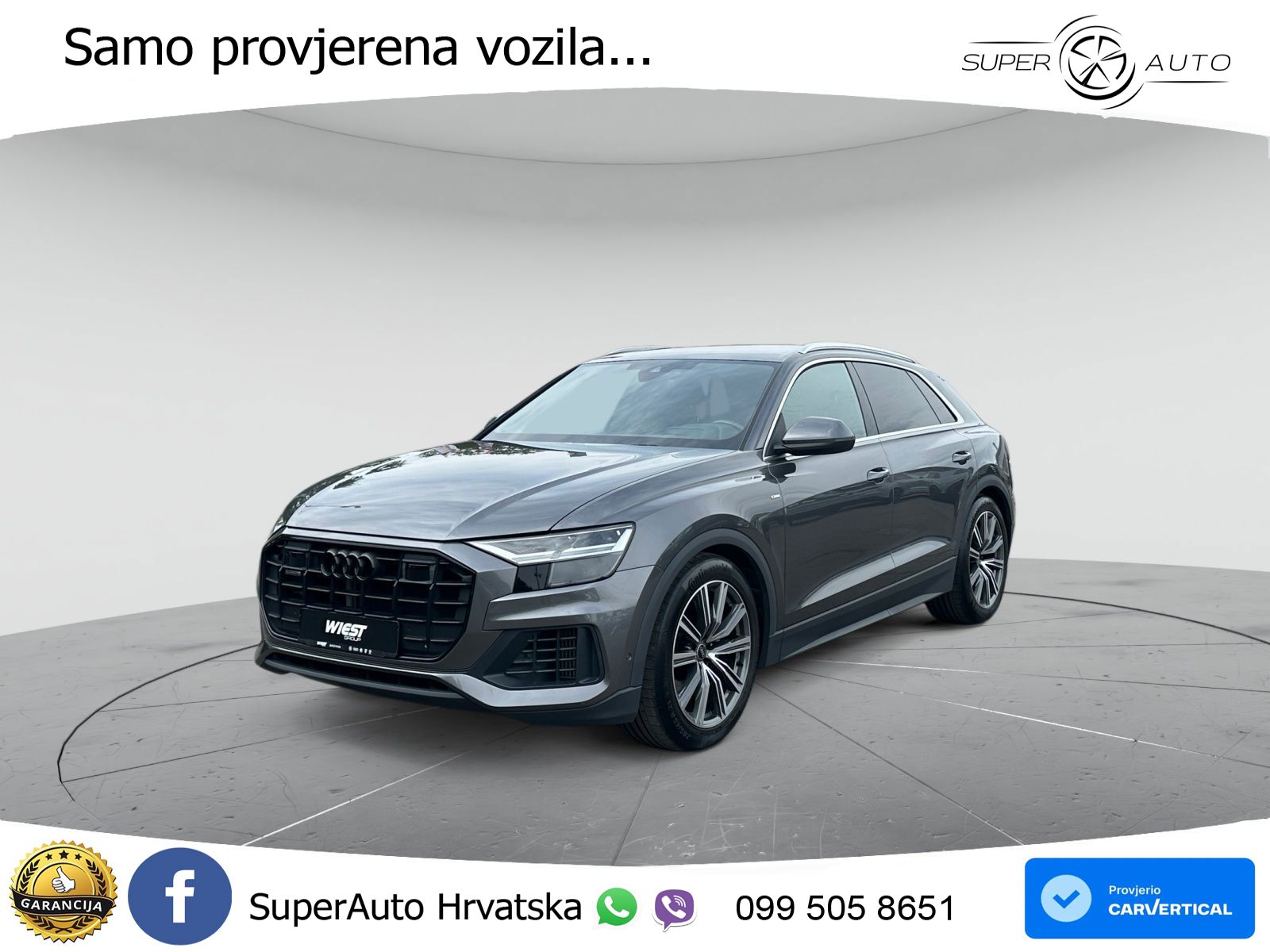 Audi Q8 55 TFSI V6 (340 KS) quattro Tiptronic