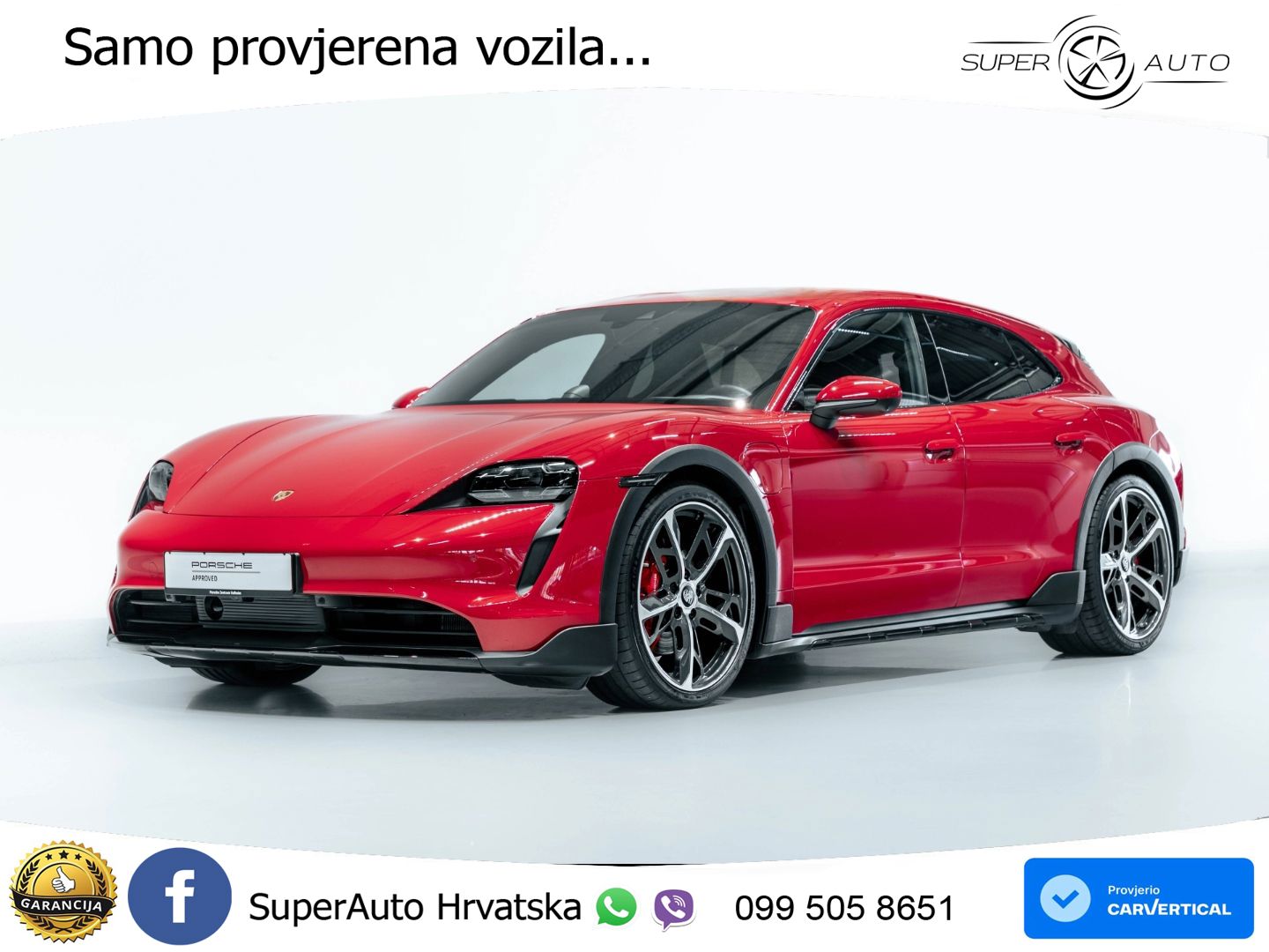 Porsche Taycan Cross Turismo 4S 93.4 kWh (571 KS)