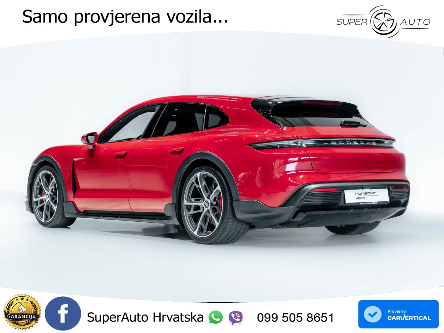 Porsche Taycan Cross Turismo 4S 93.4 kWh (571 KS)