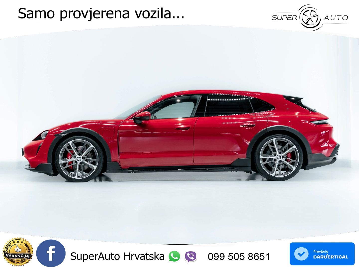 Porsche Taycan Cross Turismo 4S 93.4 kWh (571 KS)