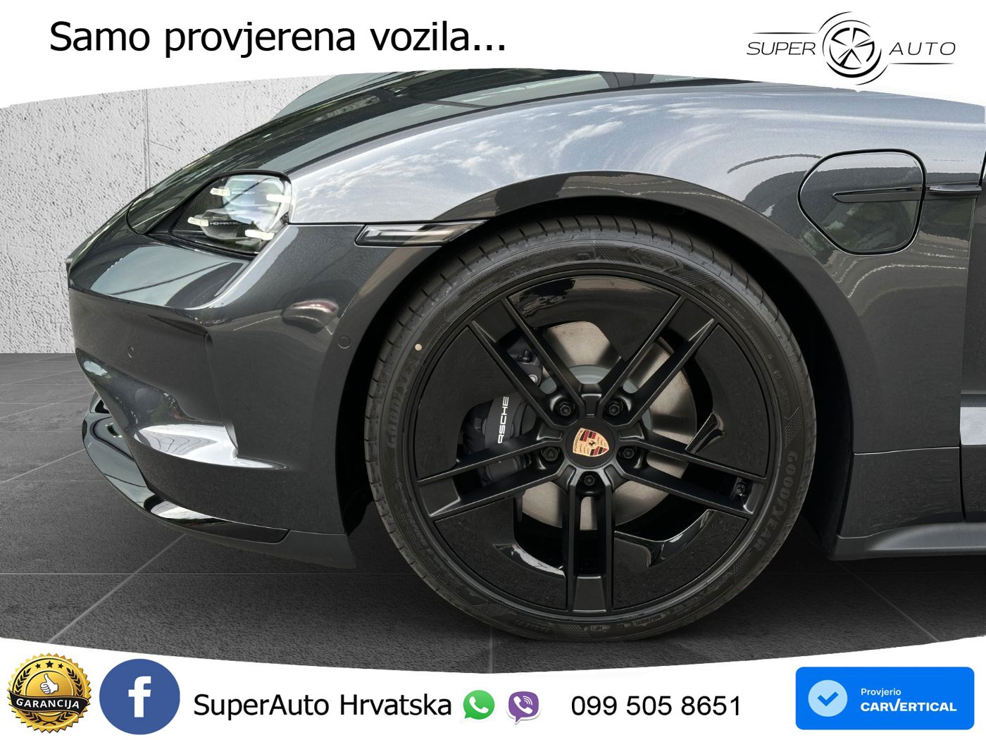 Porsche Taycan Sport Turismo 105 kWh (435 KS)