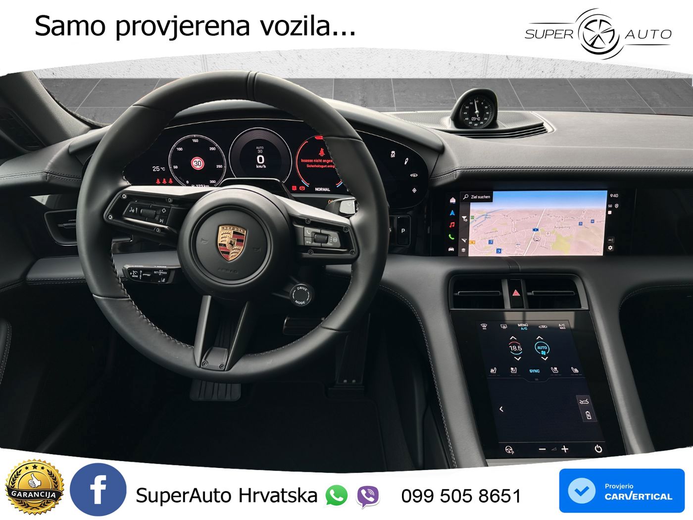 Porsche Taycan Sport Turismo 105 kWh (435 KS)