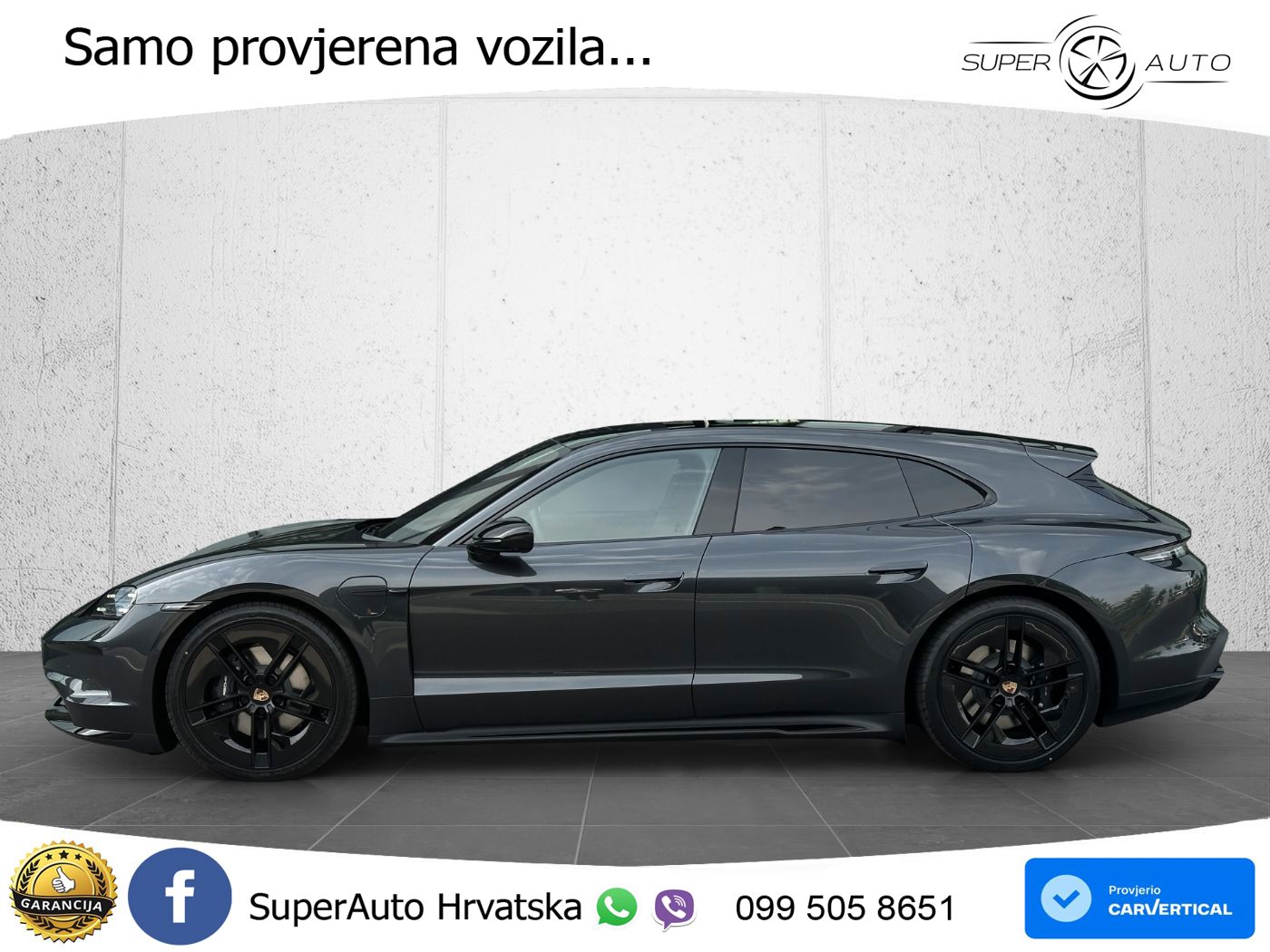 Porsche Taycan Sport Turismo 105 kWh (435 KS)