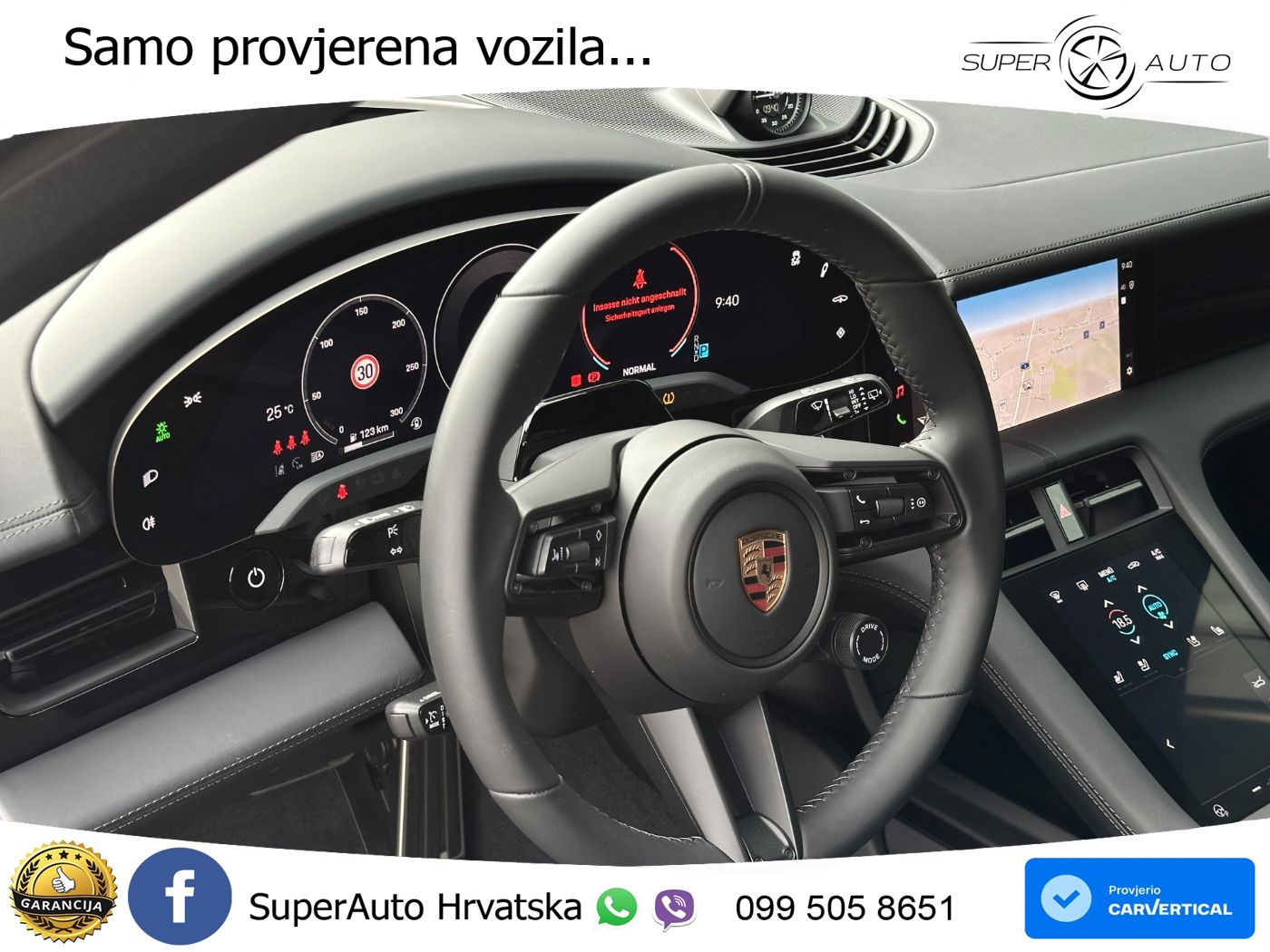 Porsche Taycan Sport Turismo 105 kWh (435 KS)