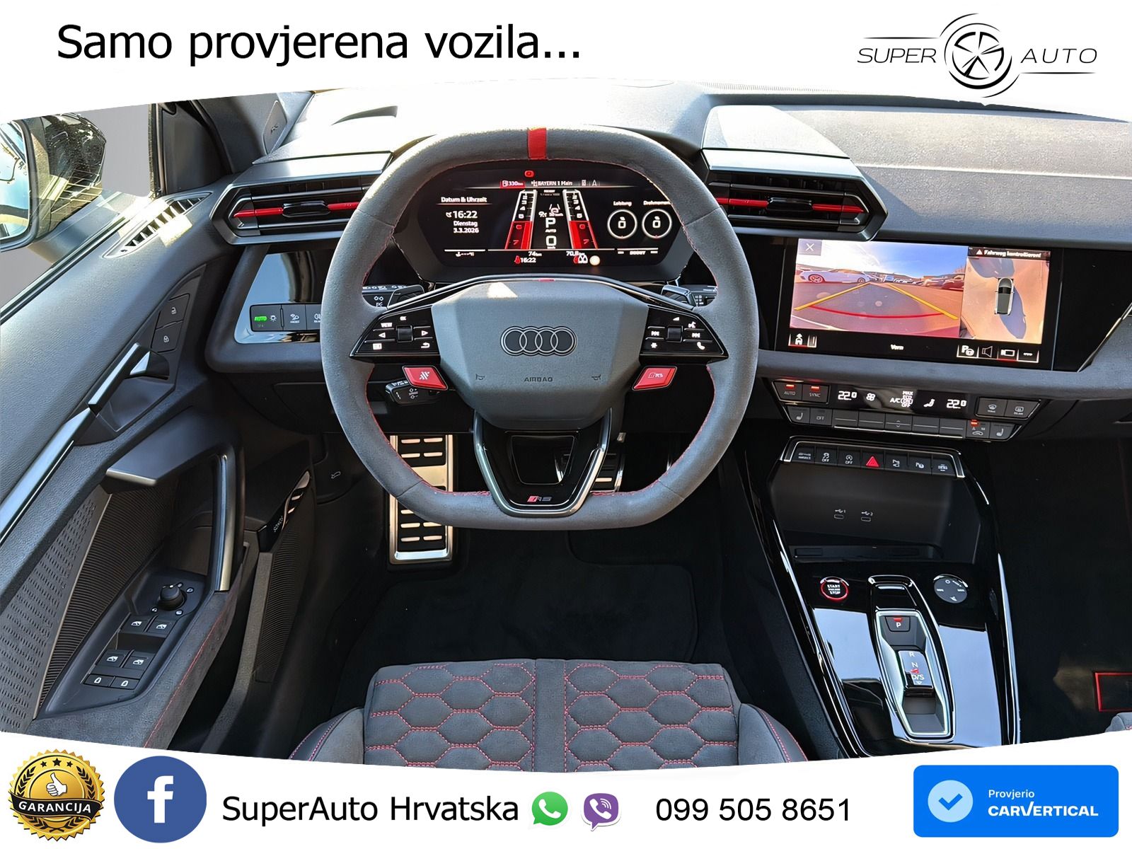Audi RS3 Sedan 2.5 TFSI (400 KS) quattro S tronic LED+ACC