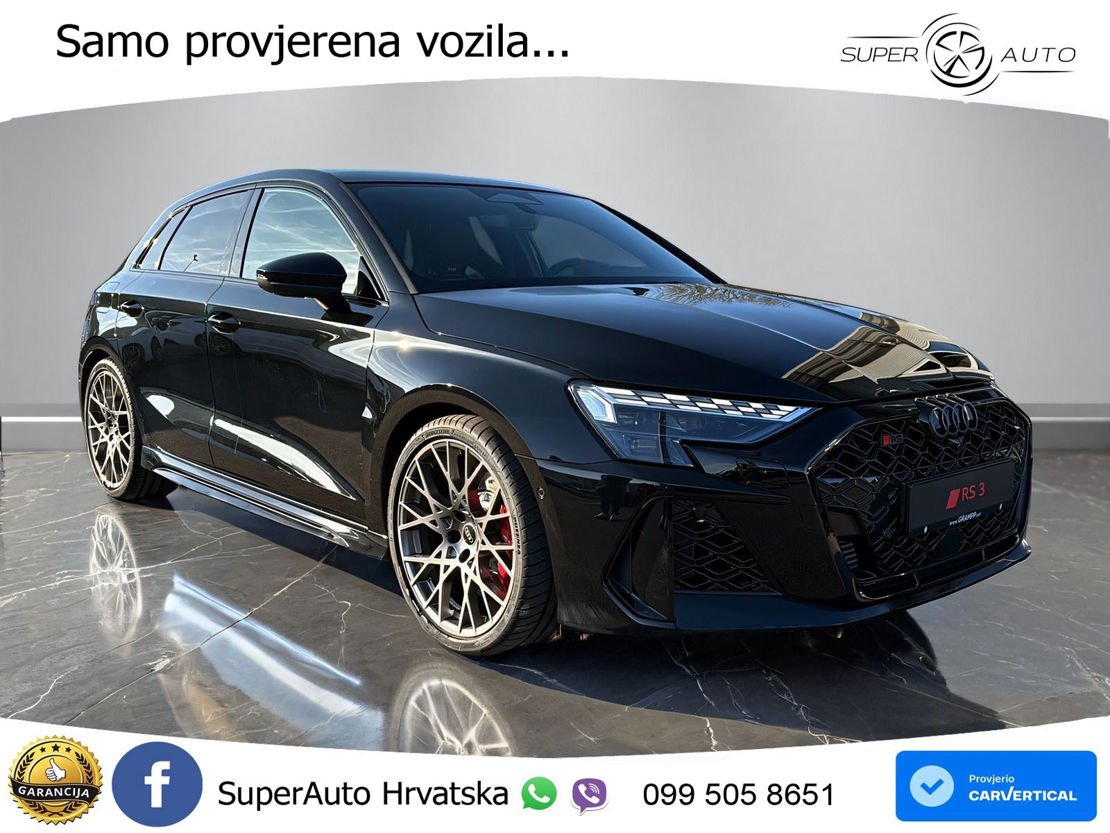 Audi RS3 Sedan 2.5 TFSI (400 KS) quattro S tronic LED+ACC