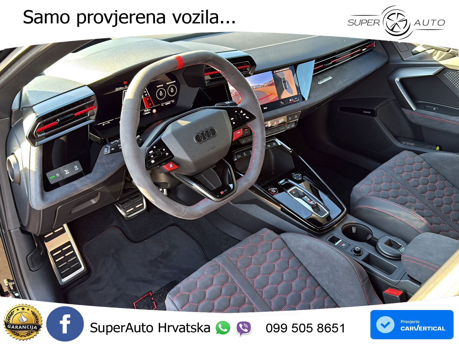 Audi RS3 Sedan 2.5 TFSI (400 KS) quattro S tronic LED+ACC