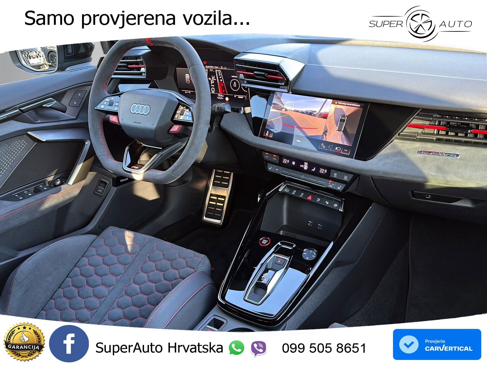 Audi RS3 Sedan 2.5 TFSI (400 KS) quattro S tronic LED+ACC