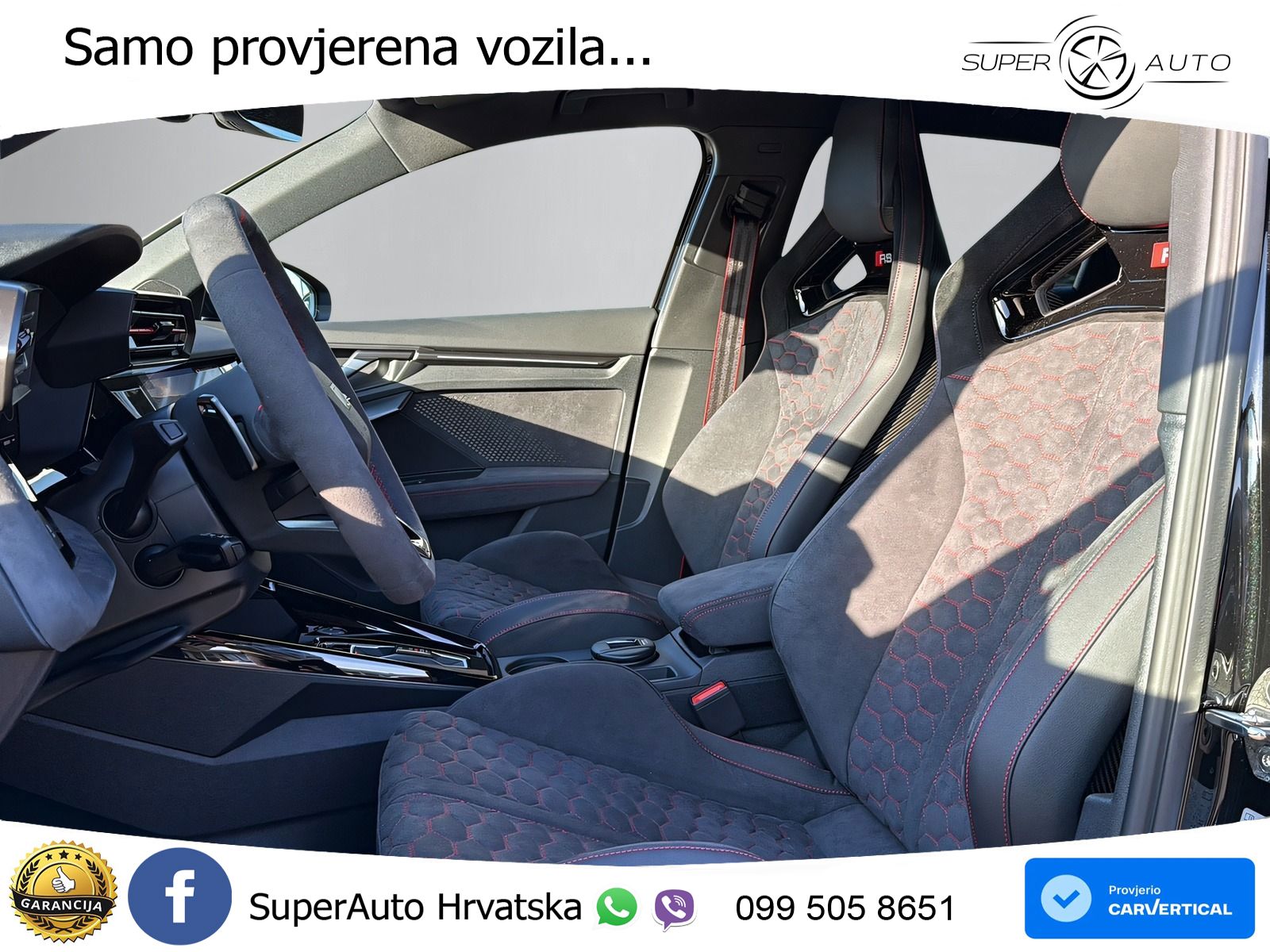 Audi RS3 Sedan 2.5 TFSI (400 KS) quattro S tronic LED+ACC