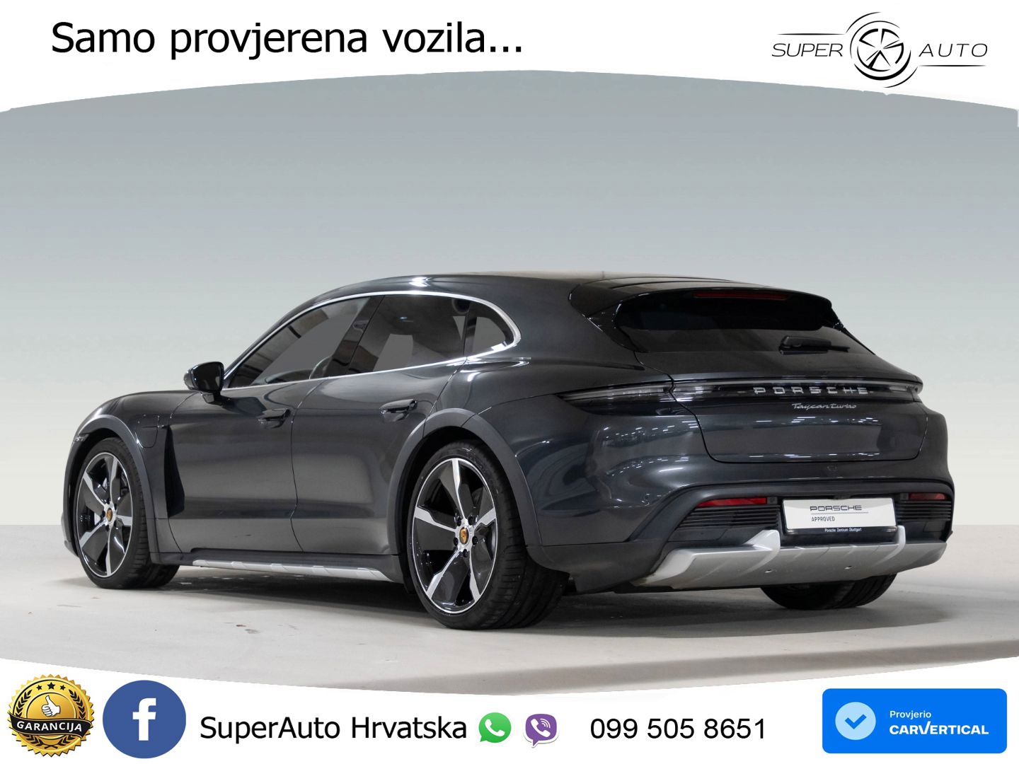 Porsche Taycan Cross Turismo Turbo 93.4 kWh (680 KS)