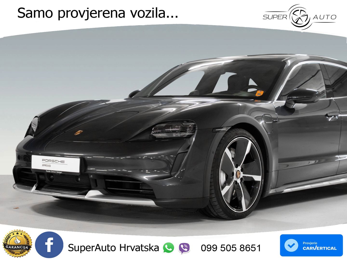 Porsche Taycan Cross Turismo Turbo 93.4 kWh (680 KS)