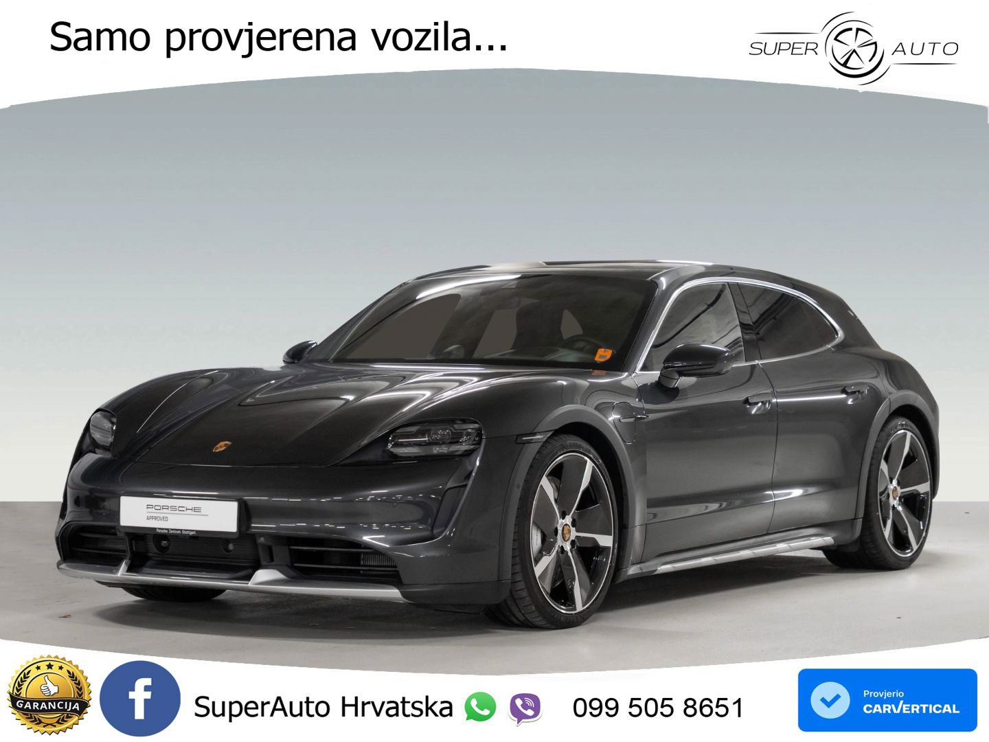Porsche Taycan Cross Turismo Turbo 93.4 kWh (680 KS)