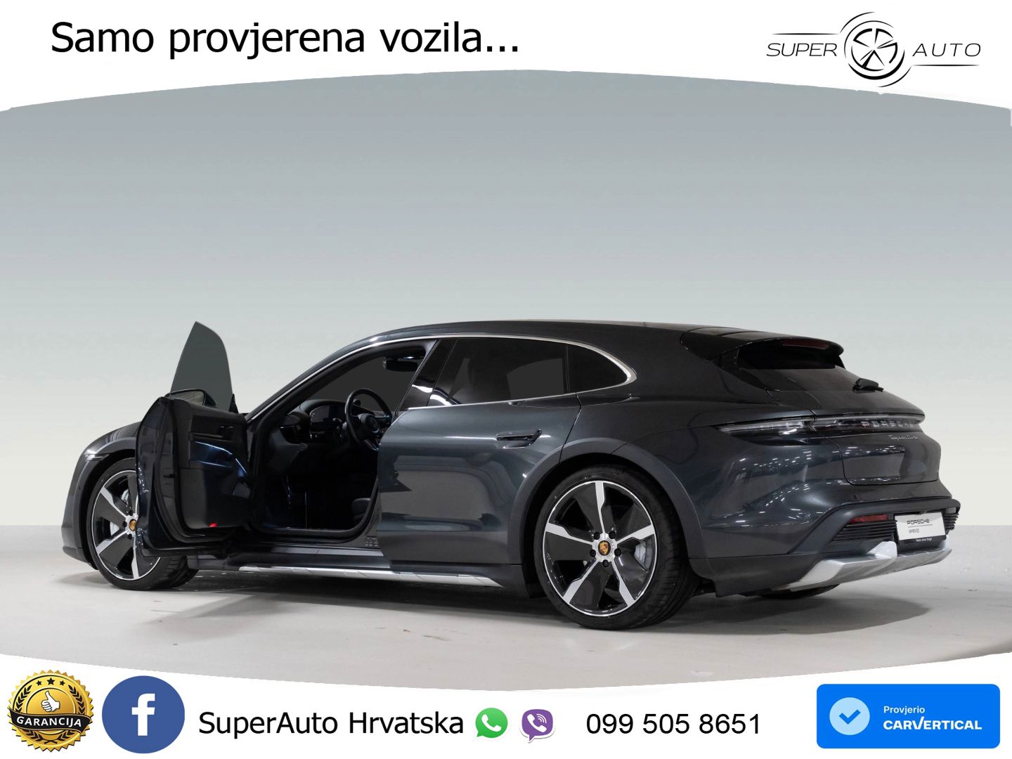 Porsche Taycan Cross Turismo Turbo 93.4 kWh (680 KS)