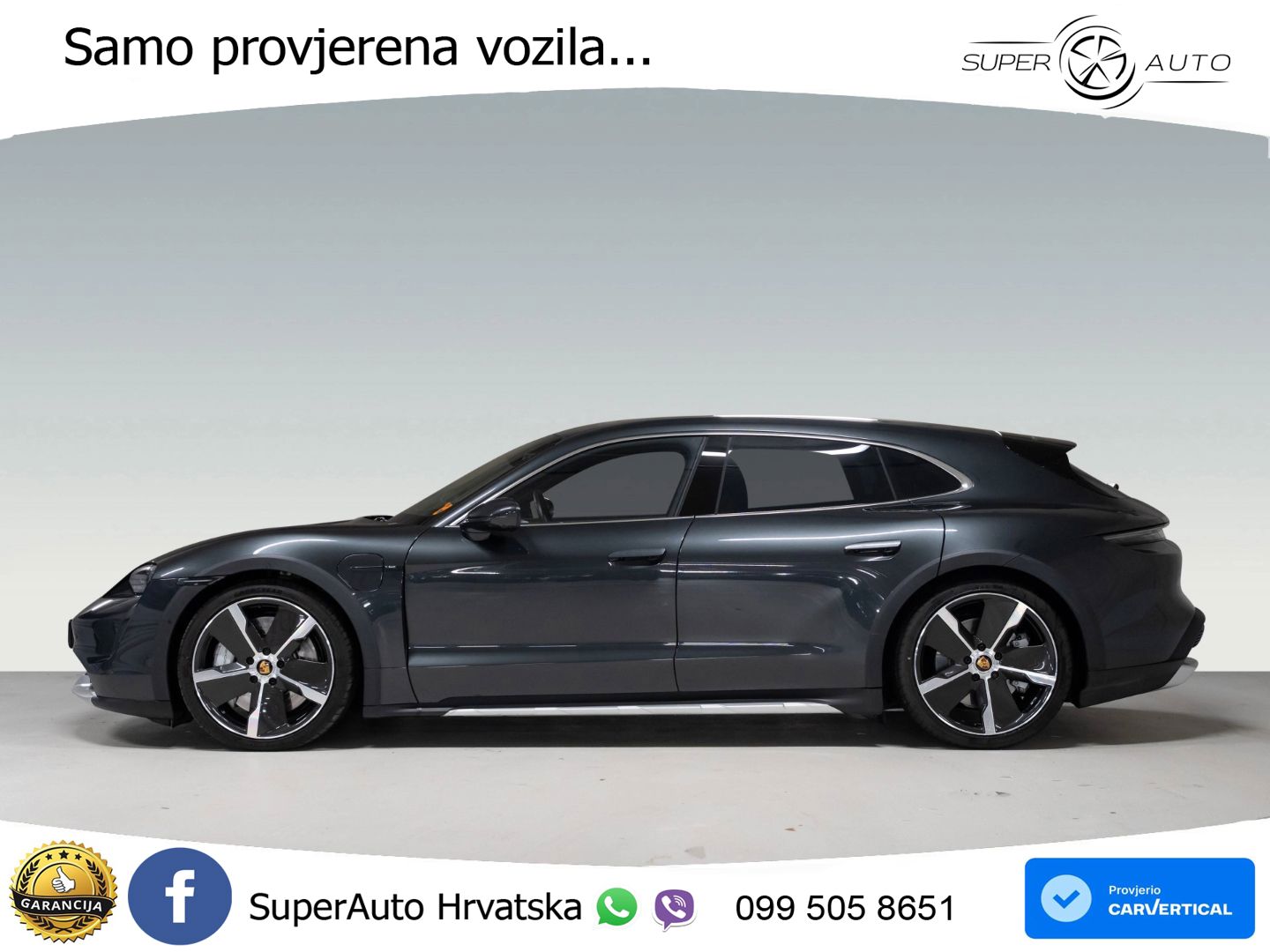 Porsche Taycan Cross Turismo Turbo 93.4 kWh (680 KS)