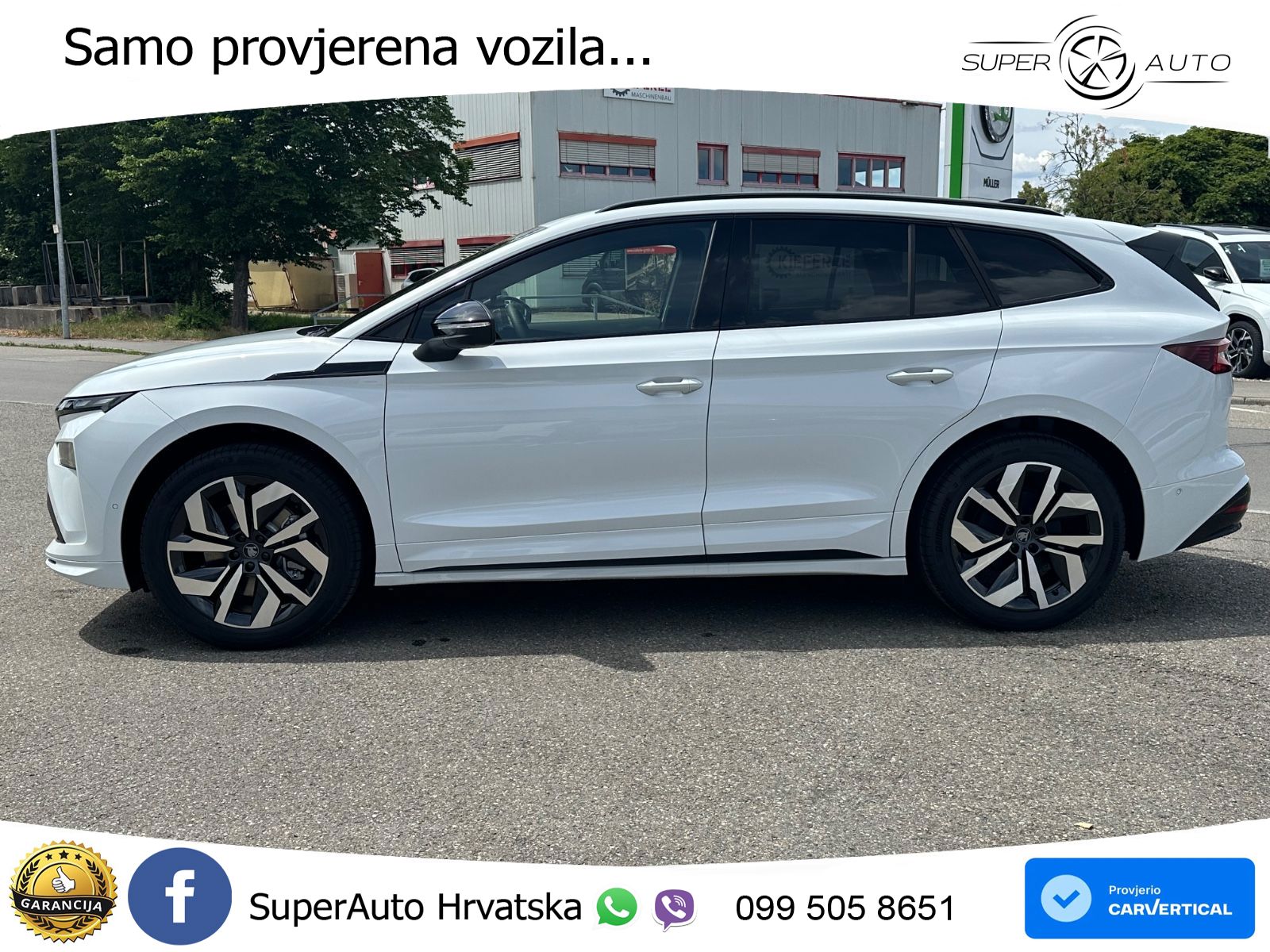 Škoda Enyaq 85x 82 kWh (299 KS) AWD SportLine LED+GR SJED+ACC