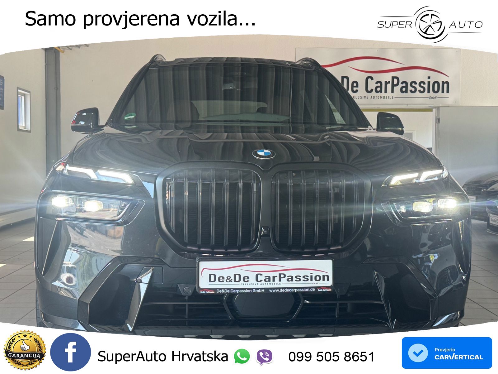 BMW X7 40d (352 KS) xDrive Steptronic M Sport LED+GR SJED+ACC