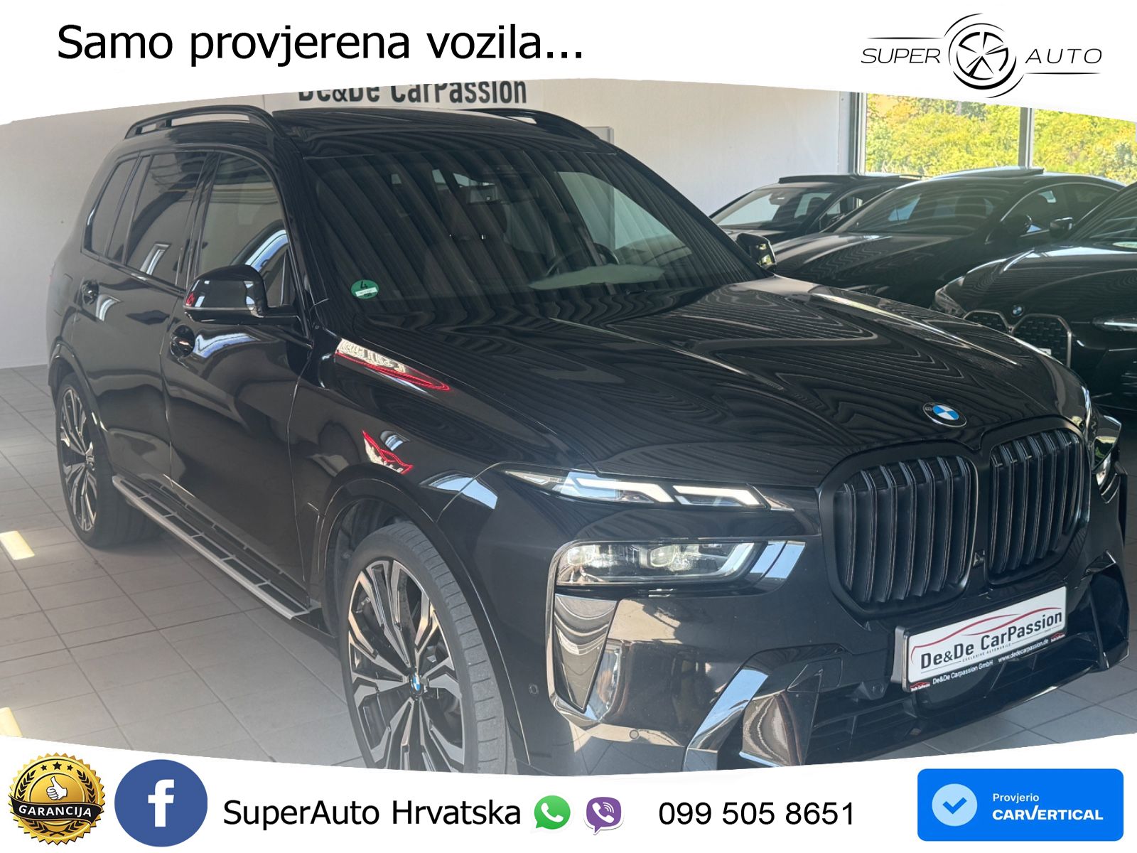 BMW X7 40d (352 KS) xDrive Steptronic M Sport LED+GR SJED+ACC