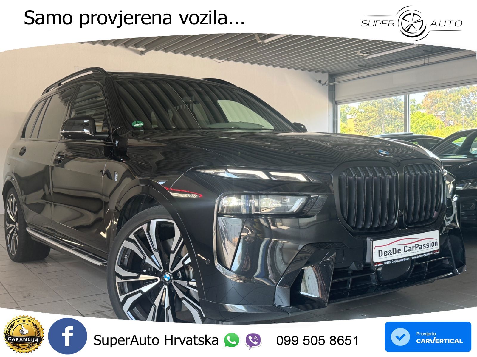 BMW X7 40d (352 KS) xDrive Steptronic M Sport LED+GR SJED+ACC