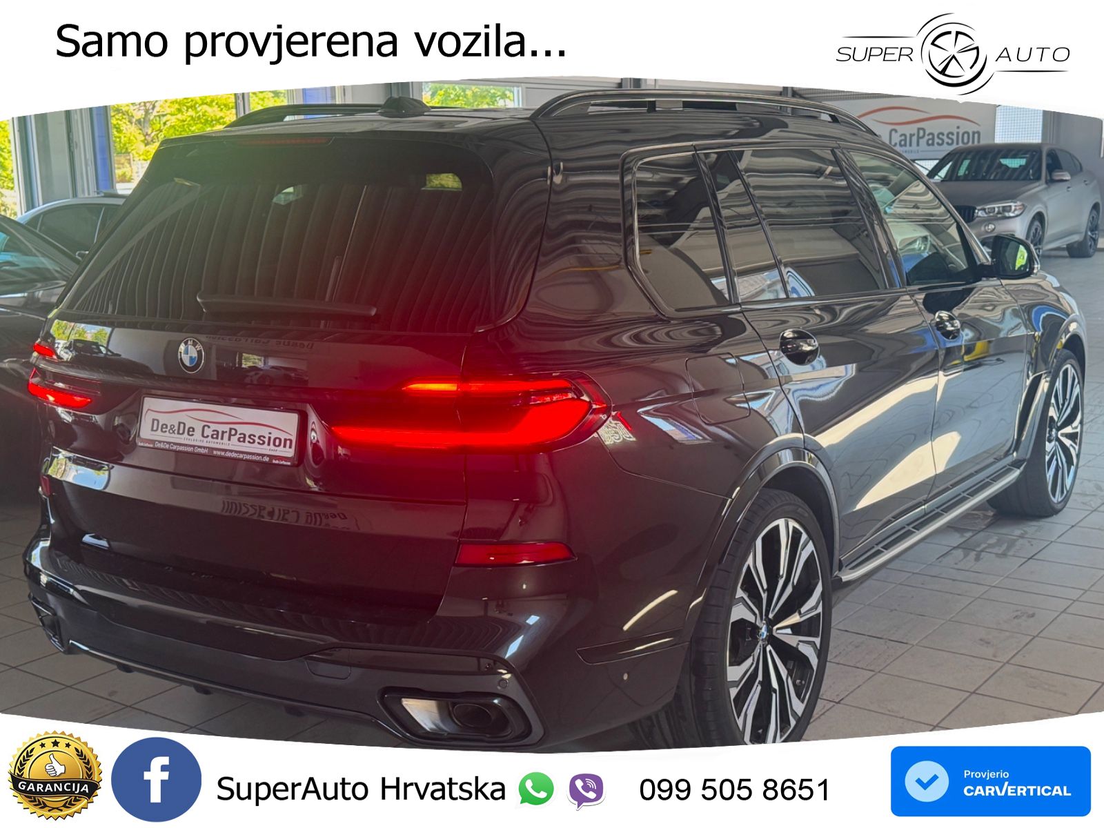 BMW X7 40d (352 KS) xDrive Steptronic M Sport LED+GR SJED+ACC