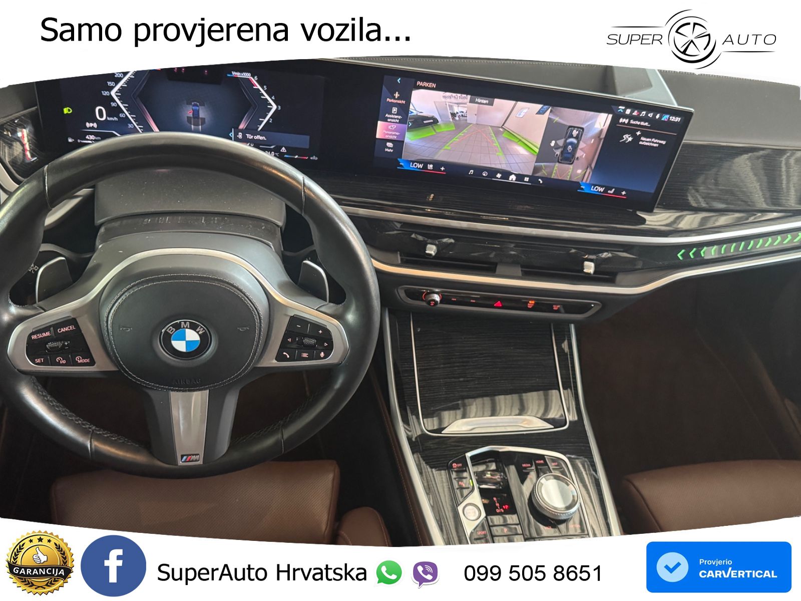 BMW X7 40d (352 KS) xDrive Steptronic M Sport LED+GR SJED+ACC