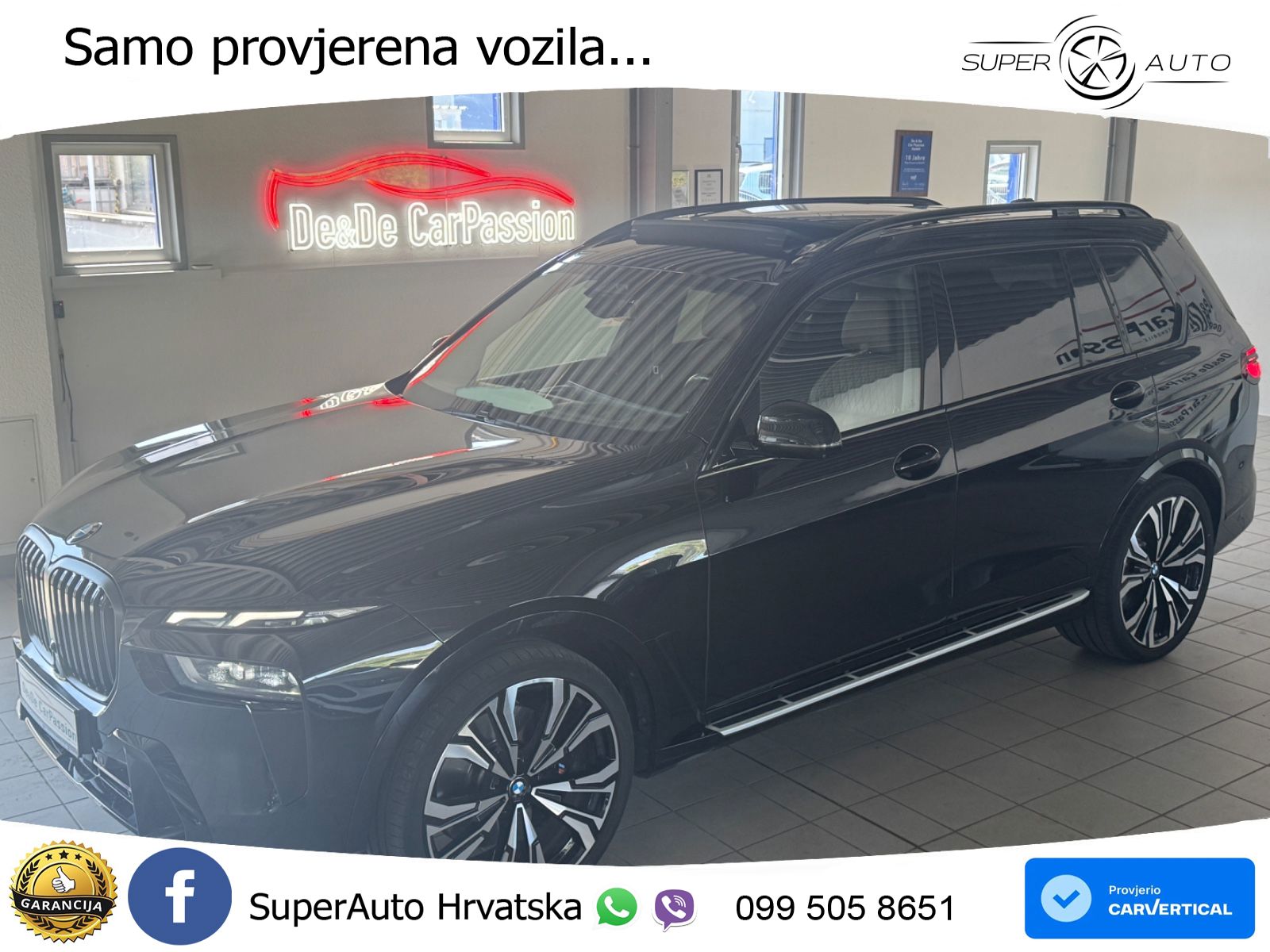 BMW X7 40d (352 KS) xDrive Steptronic M Sport LED+GR SJED+ACC