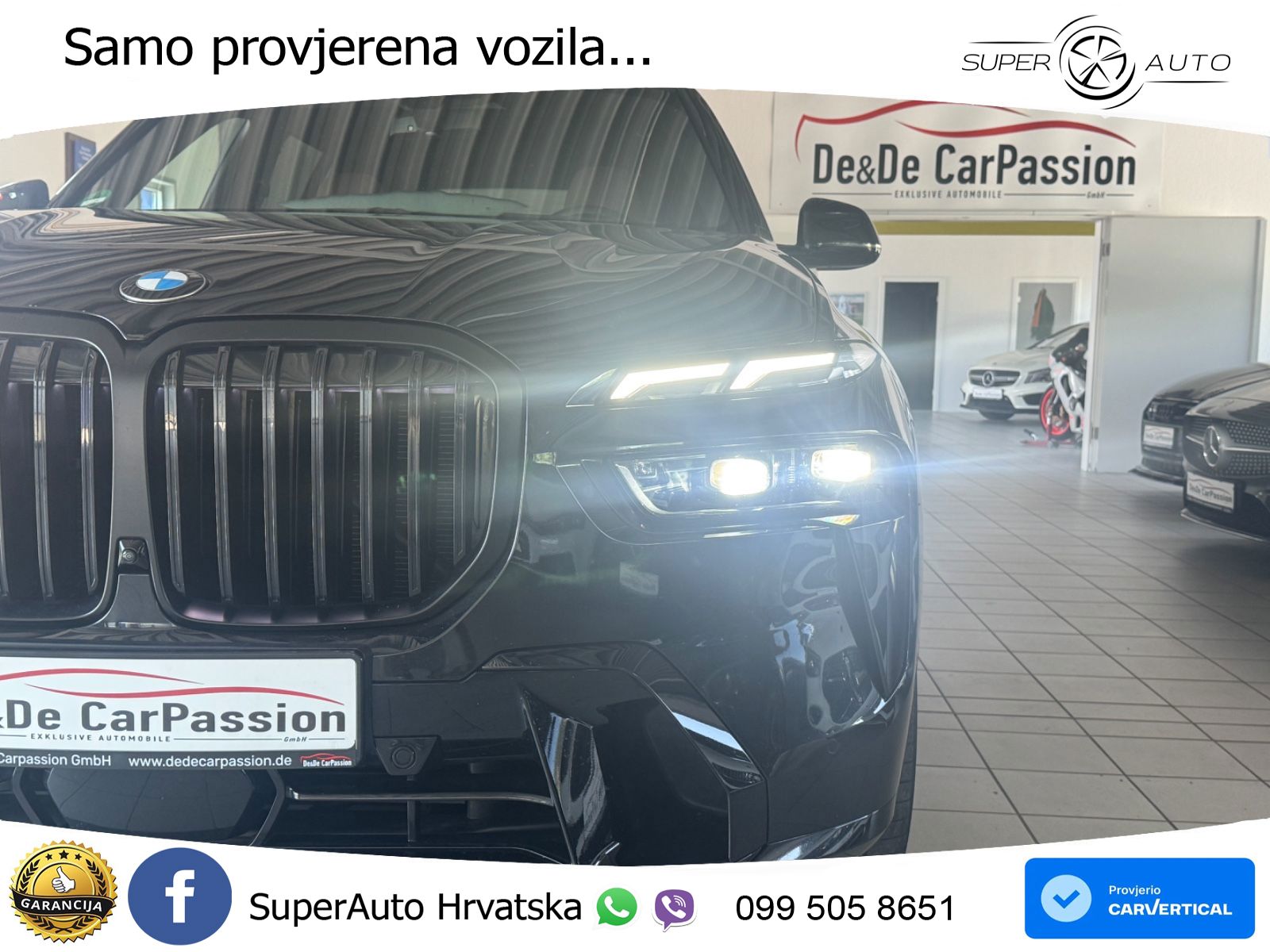 BMW X7 40d (352 KS) xDrive Steptronic M Sport LED+GR SJED+ACC