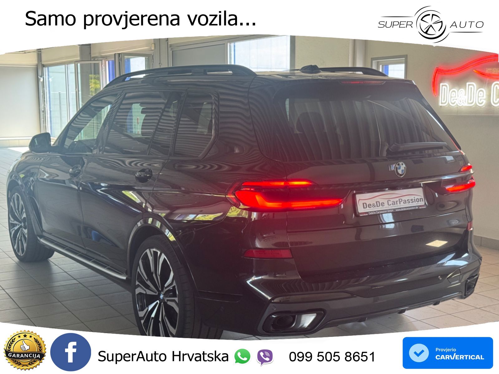 BMW X7 40d (352 KS) xDrive Steptronic M Sport LED+GR SJED+ACC