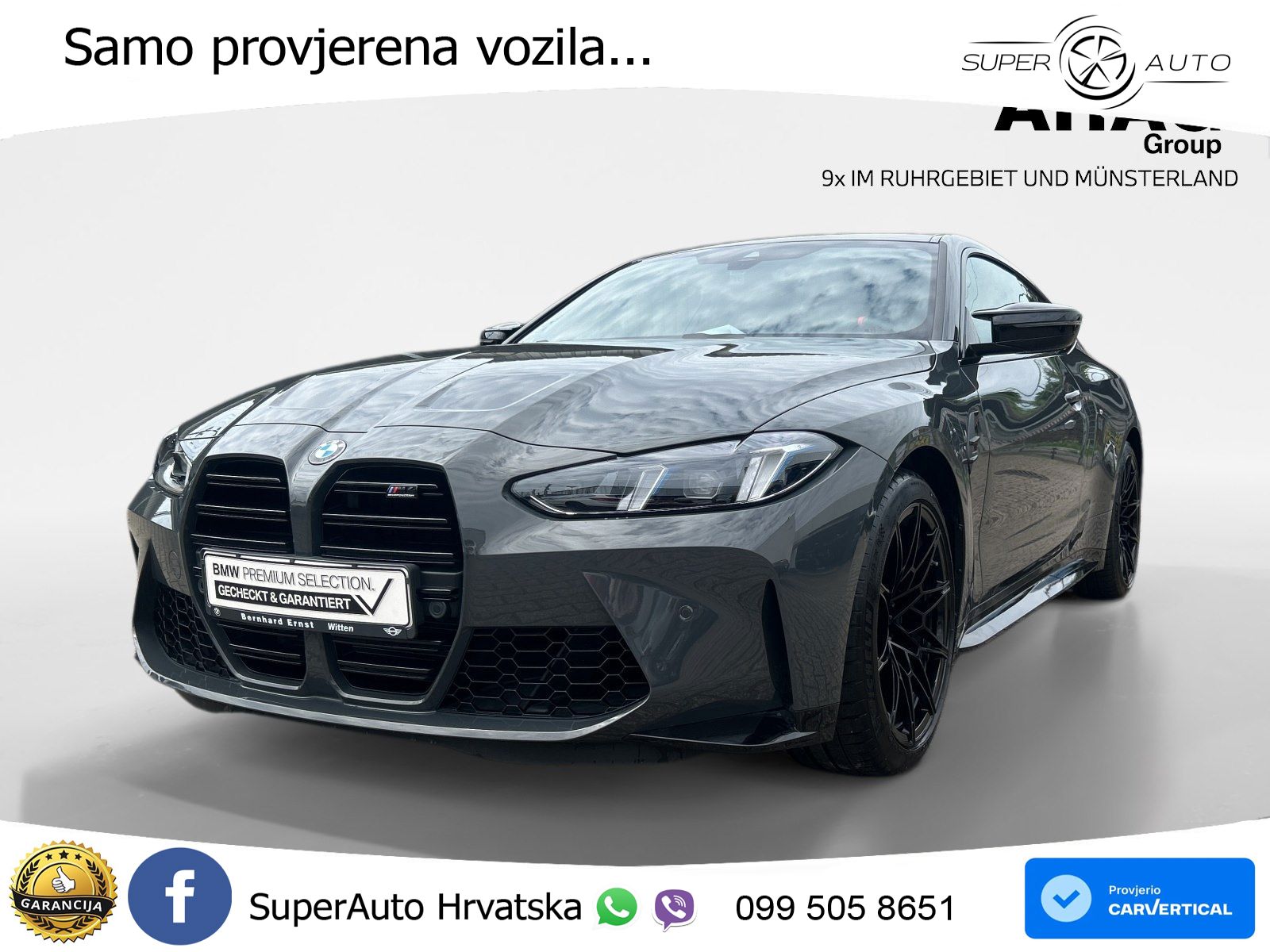 BMW M4 Competition 3.0 (510 KS) Steptronic